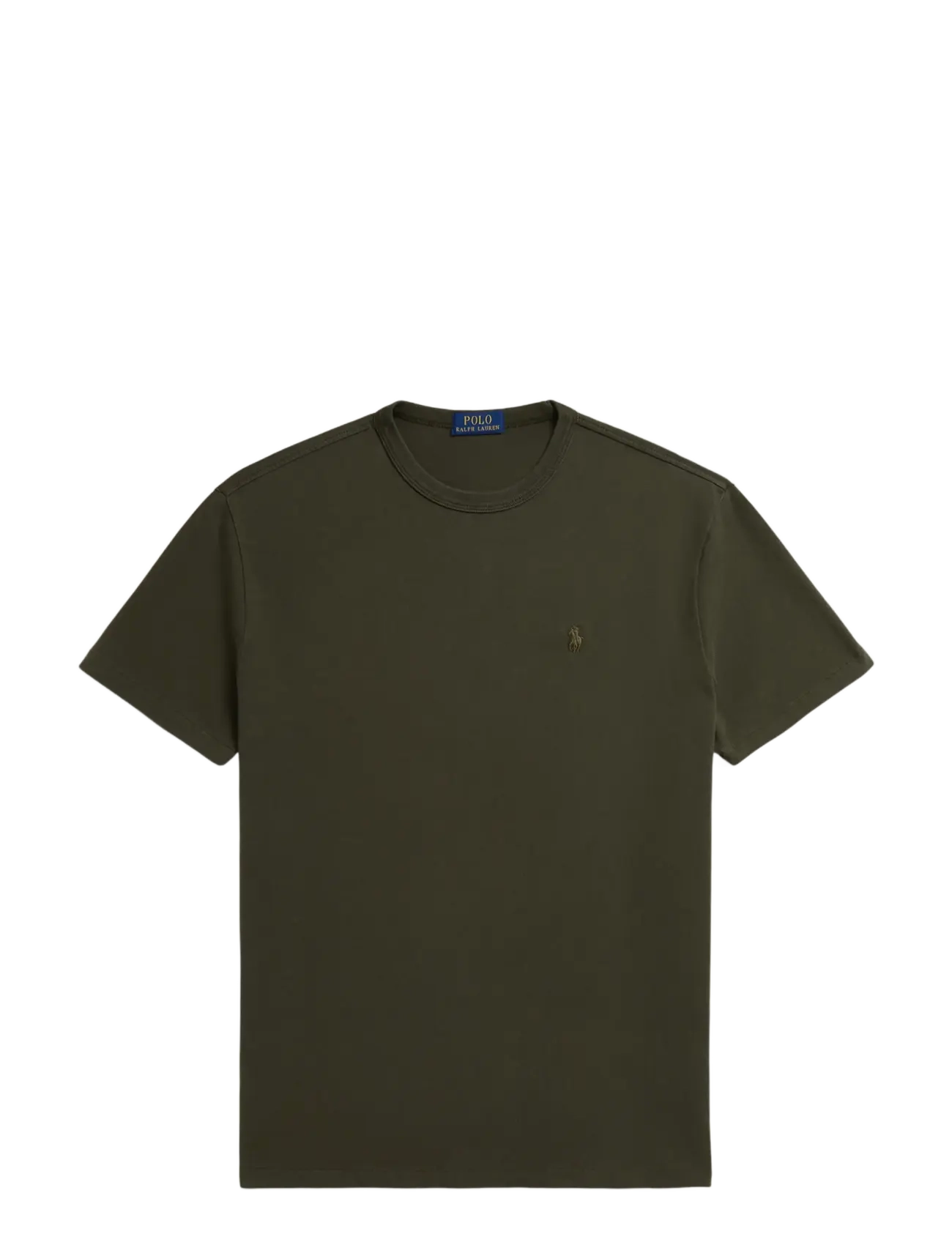 Polo Ralph Lauren Classic Fit Garment-Dyed Jersey T-Shirt - Riided - COMPANY OLIVE / khaki/green