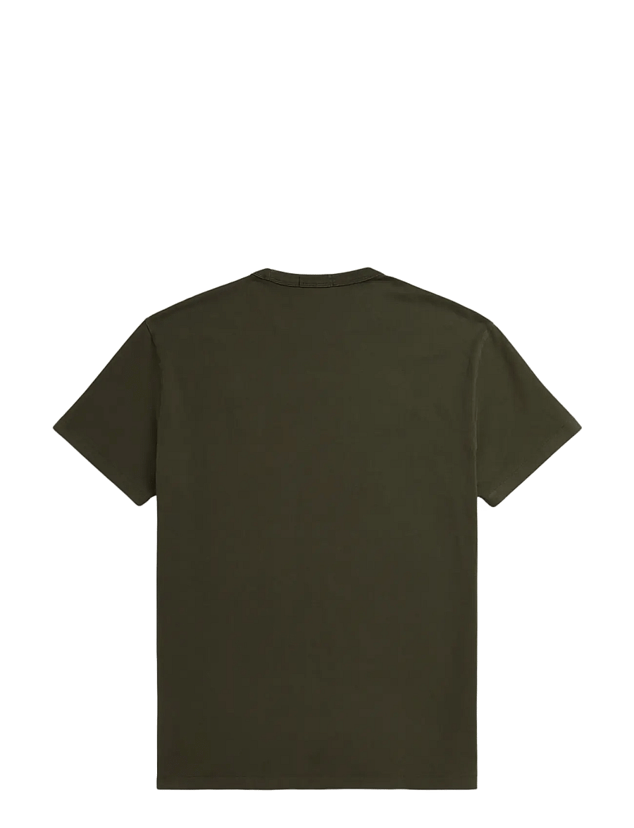 Polo Ralph Lauren - Classic Fit Garment-Dyed Jersey T-Shirt - kortærmede t-shirts - company olive - 1