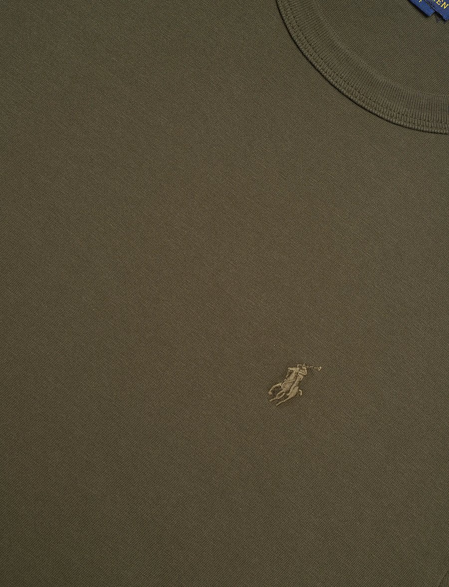 Polo Ralph Lauren - Classic Fit Garment-Dyed Jersey T-Shirt - kortærmede t-shirts - company olive - 2