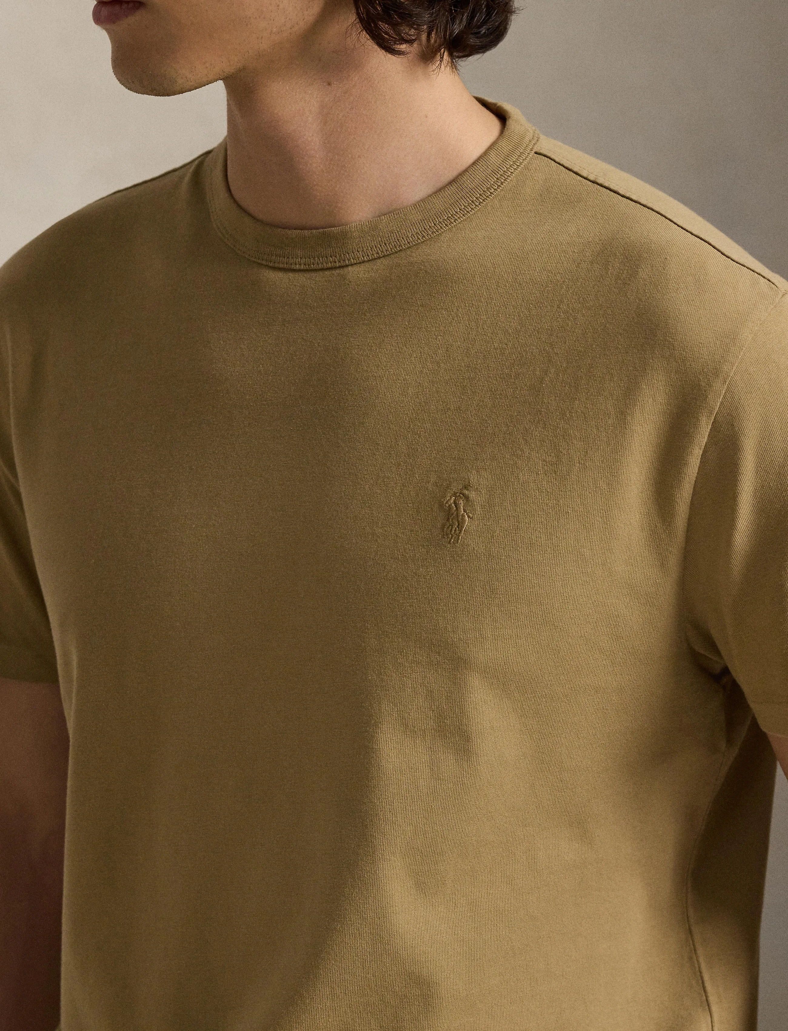 Polo Ralph Lauren Classic Fit Garment-Dyed Jersey T-Shirt herr – bild 7