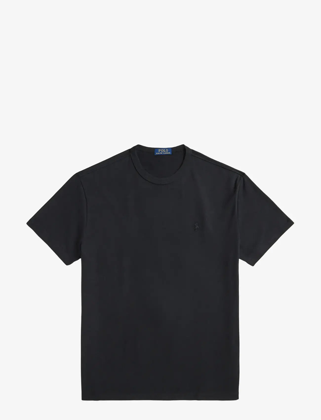 Polo Ralph Lauren - Classic Fit Garment-Dyed Jersey T-Shirt - kortærmede t-shirts - polo black - 1