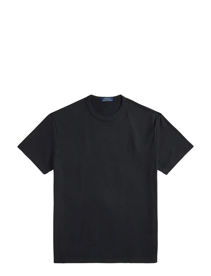 Polo Ralph Lauren - Classic Fit Garment-Dyed Jersey T-Shirt - kortærmede t-shirts - polo black - 1