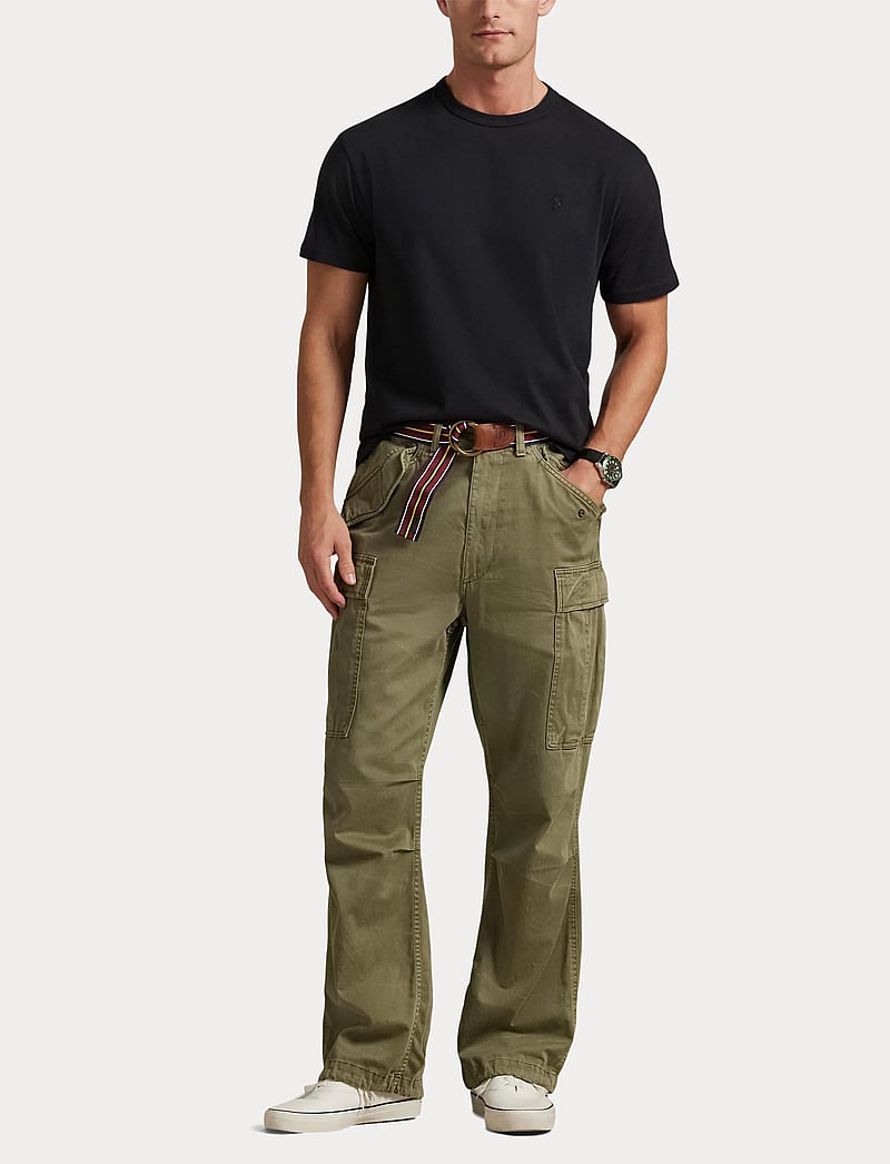 Polo Ralph Lauren - Classic Fit Garment-Dyed Jersey T-Shirt - kortærmede t-shirts - polo black - 4