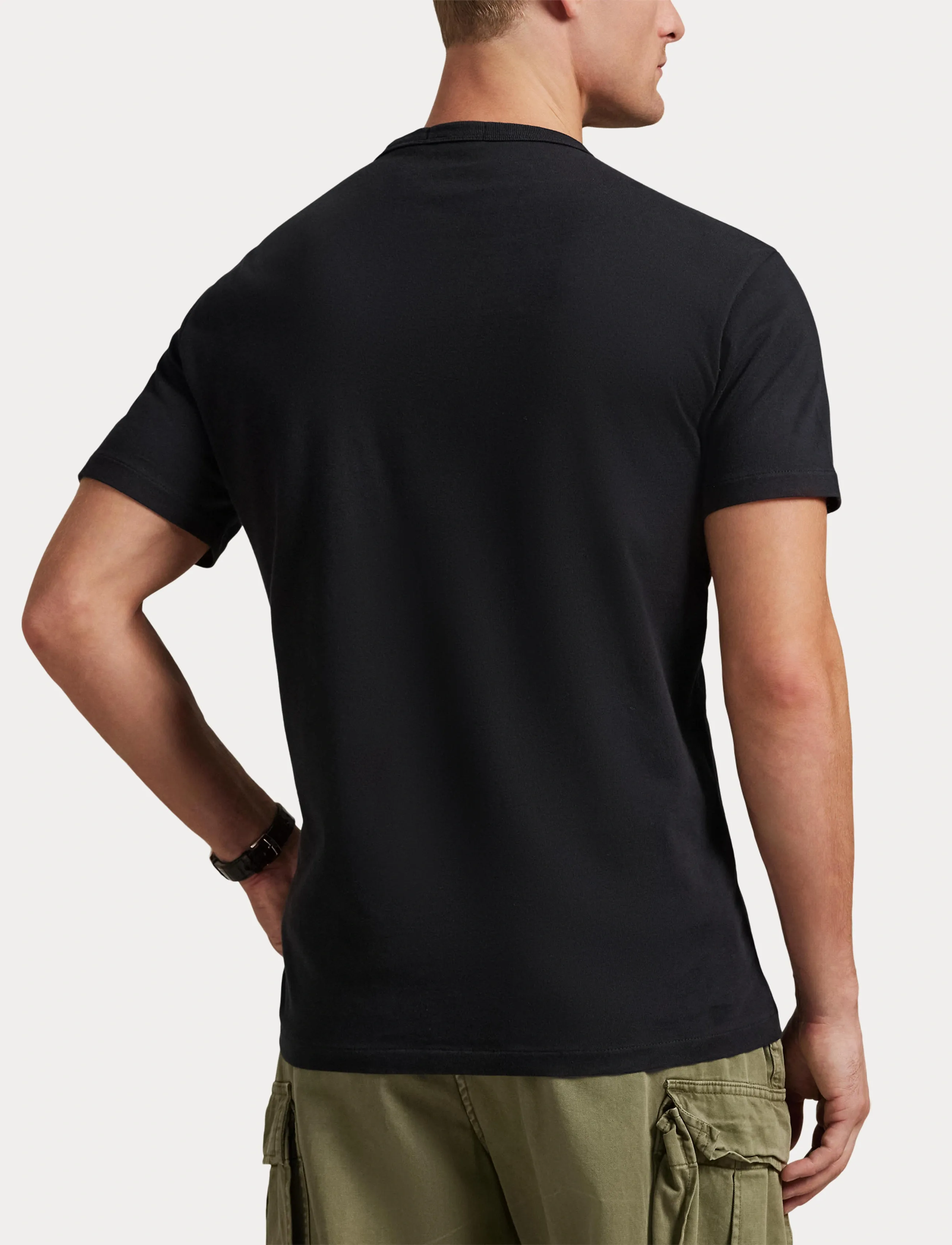 Polo Ralph Lauren Classic Fit Garment-Dyed Jersey T-Shirt herr – bild 6