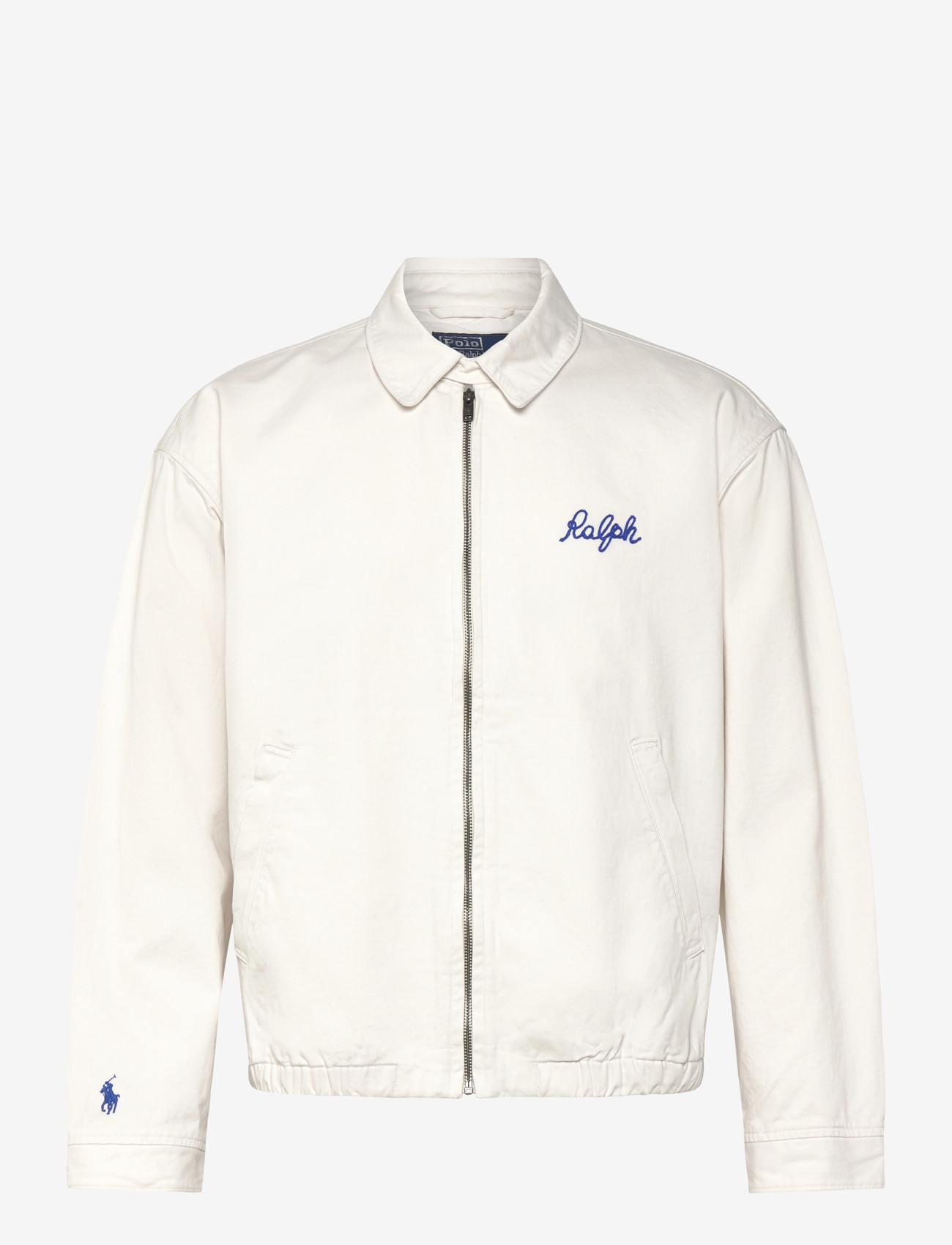 Polo Ralph Lauren - The Big Cow-Embroidered Jacket - vestes légères use default - deckwash white - 0