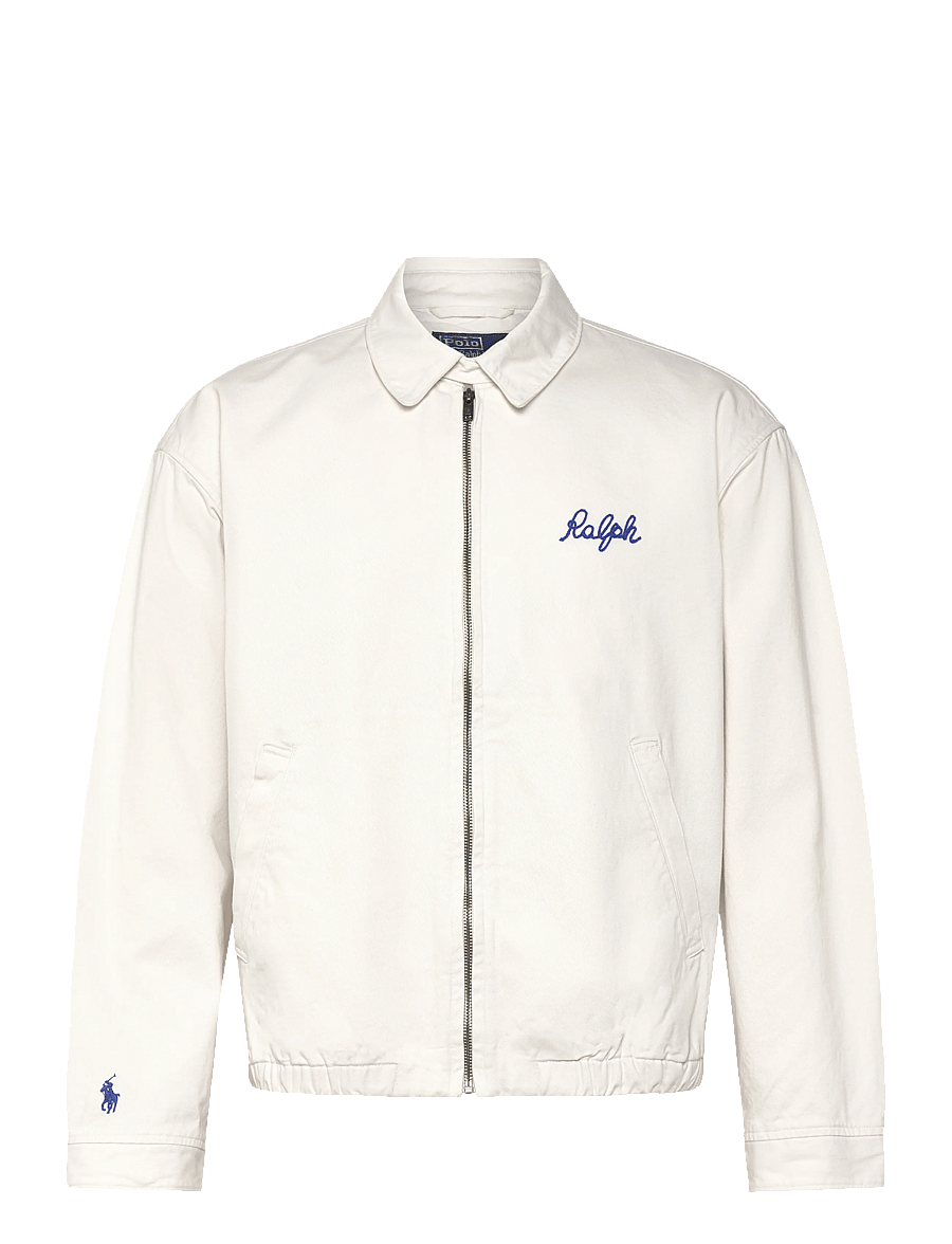 Polo Ralph Lauren - The Big Cow-Embroidered Jacket - vestes légères use default - deckwash white - 1