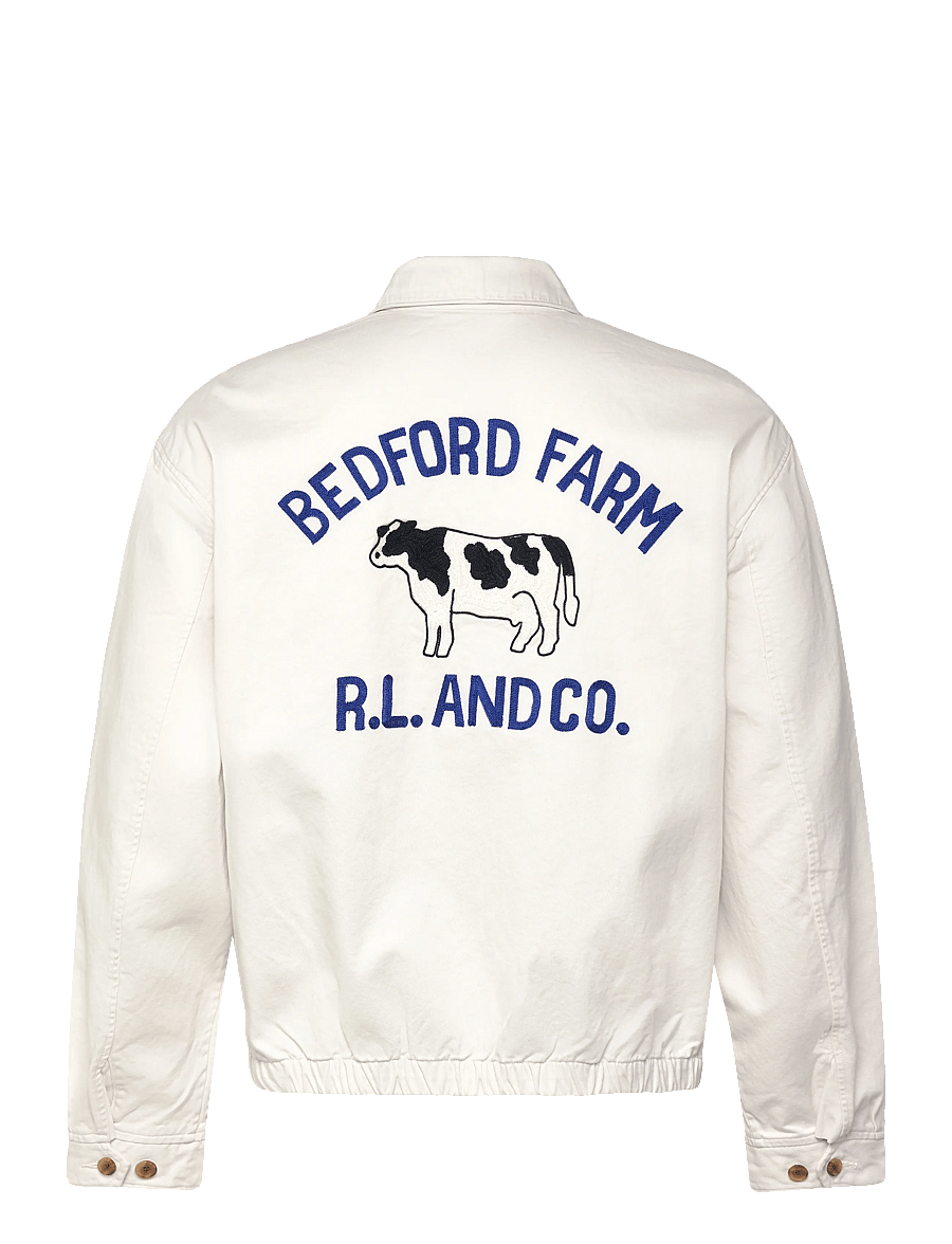 Polo Ralph Lauren - The Big Cow-Embroidered Jacket - vestes légères use default - deckwash white - 2