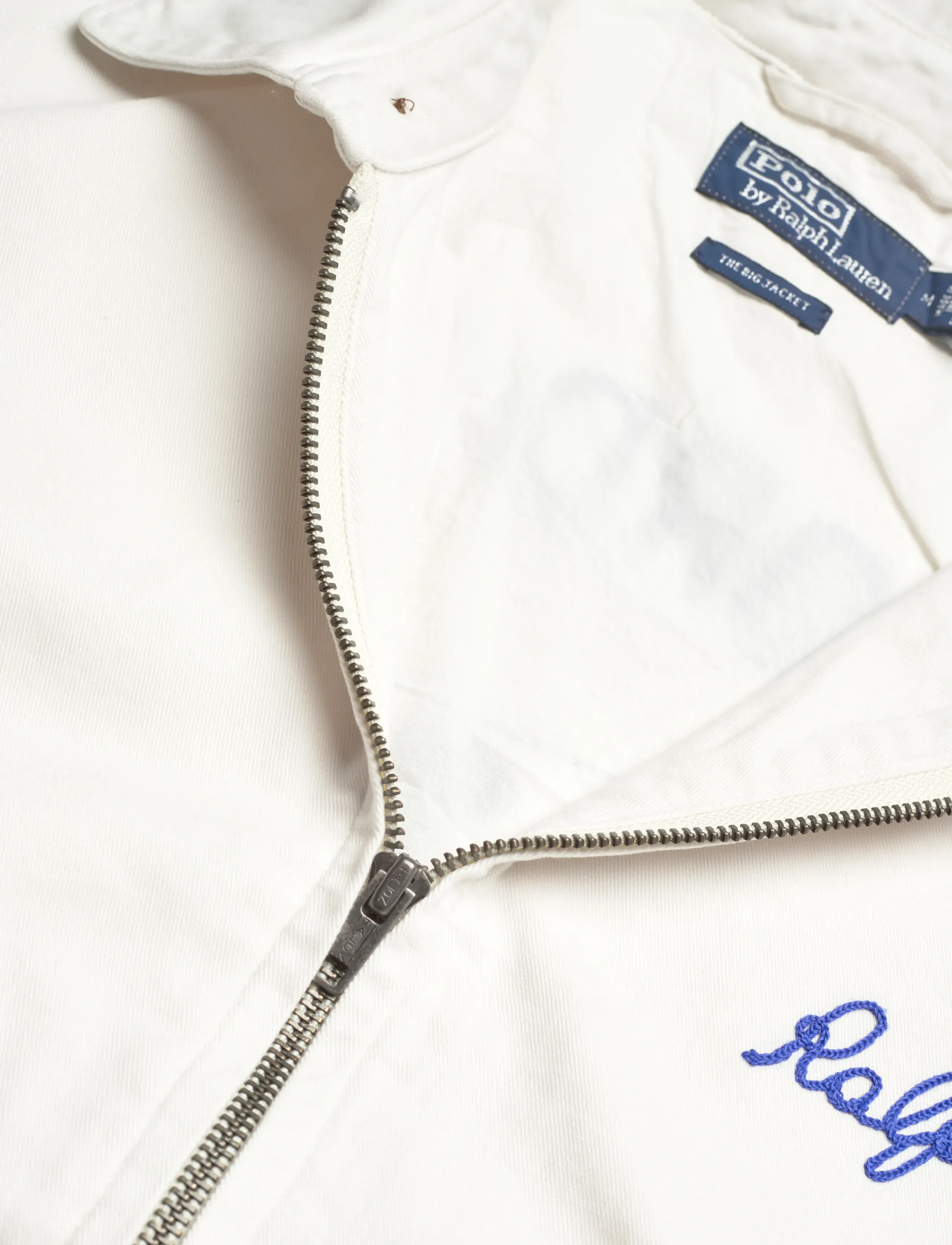 Polo Ralph Lauren - The Big Cow-Embroidered Jacket - vindjakker - deckwash white - 2