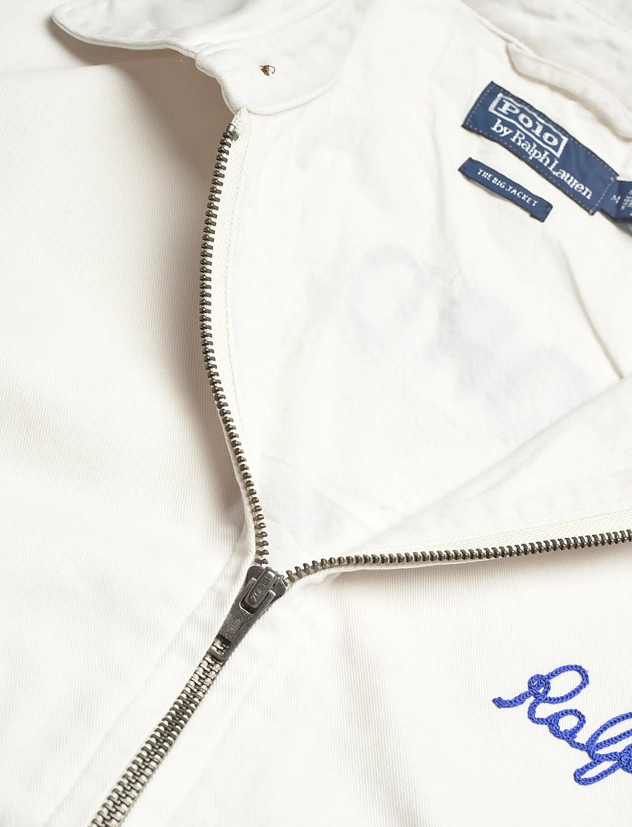 Polo Ralph Lauren - The Big Cow-Embroidered Jacket - vestes légères use default - deckwash white - 4