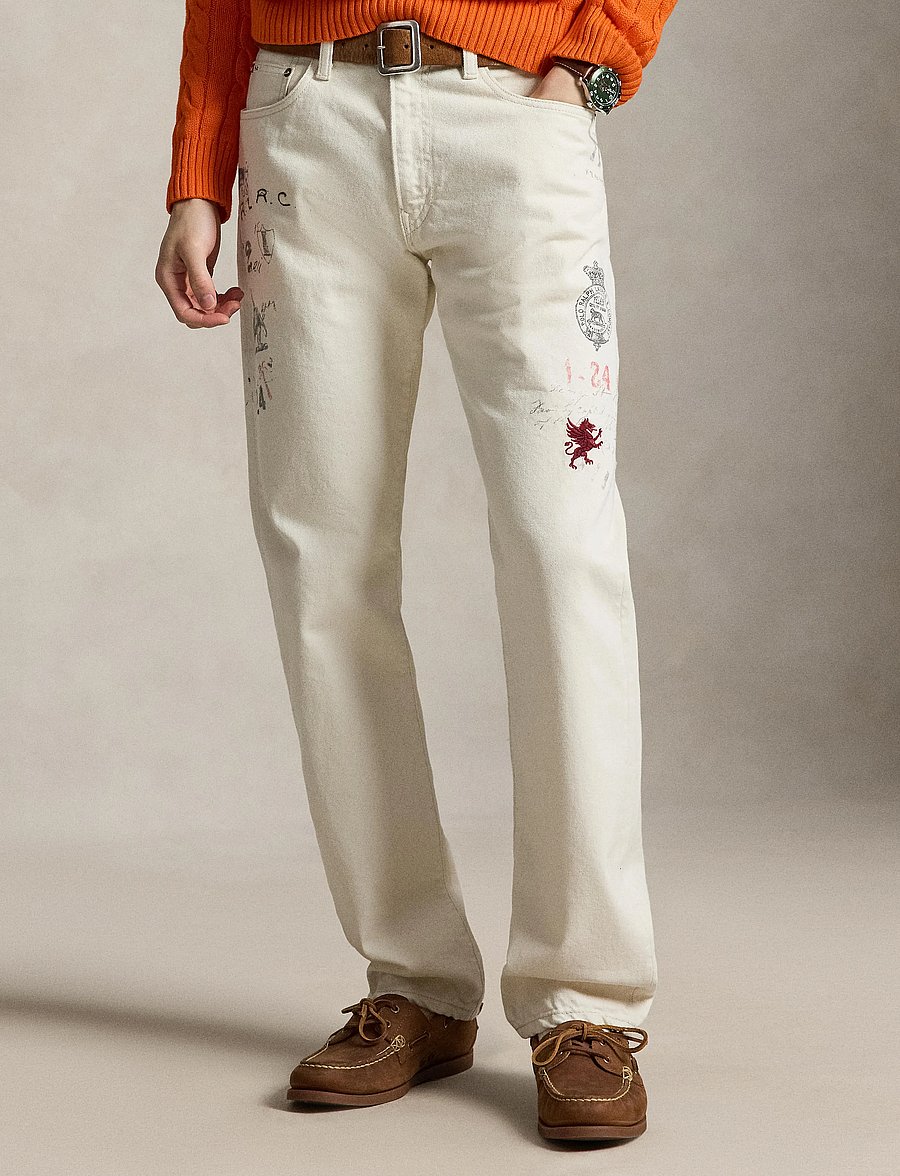 Polo Ralph Lauren - Hampton Straight Graphic Jean - regular jeans - flat creek - 0