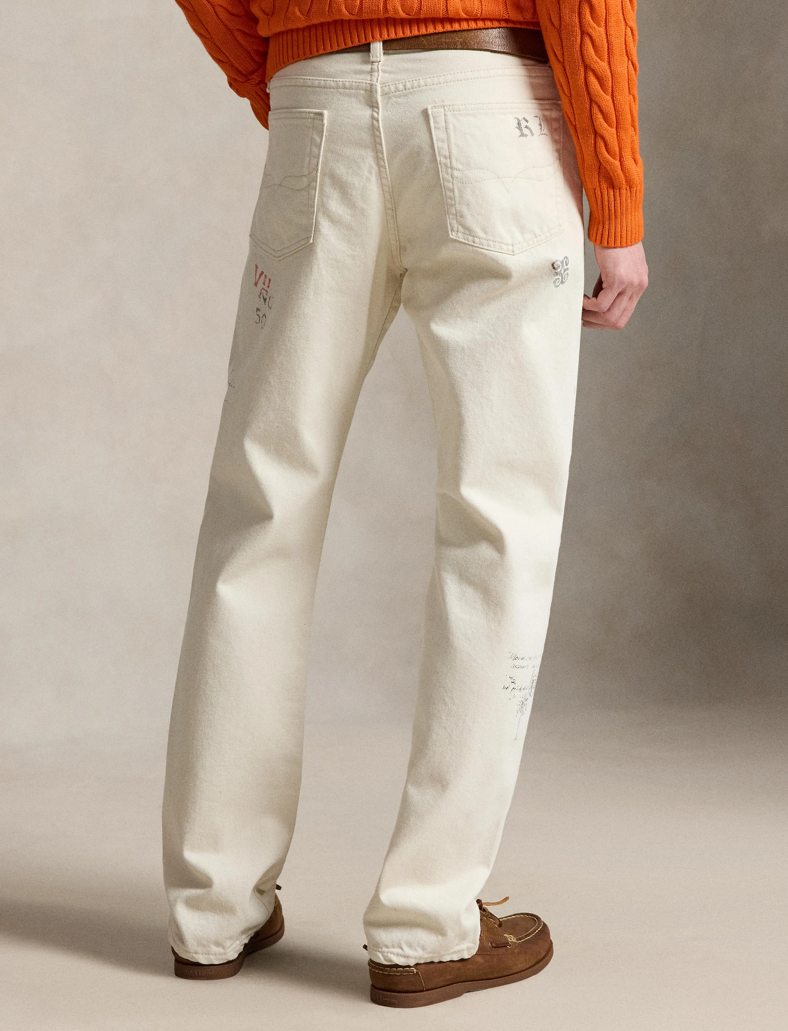 Polo Ralph Lauren - Hampton Straight Graphic Jean - regular jeans - flat creek - 3