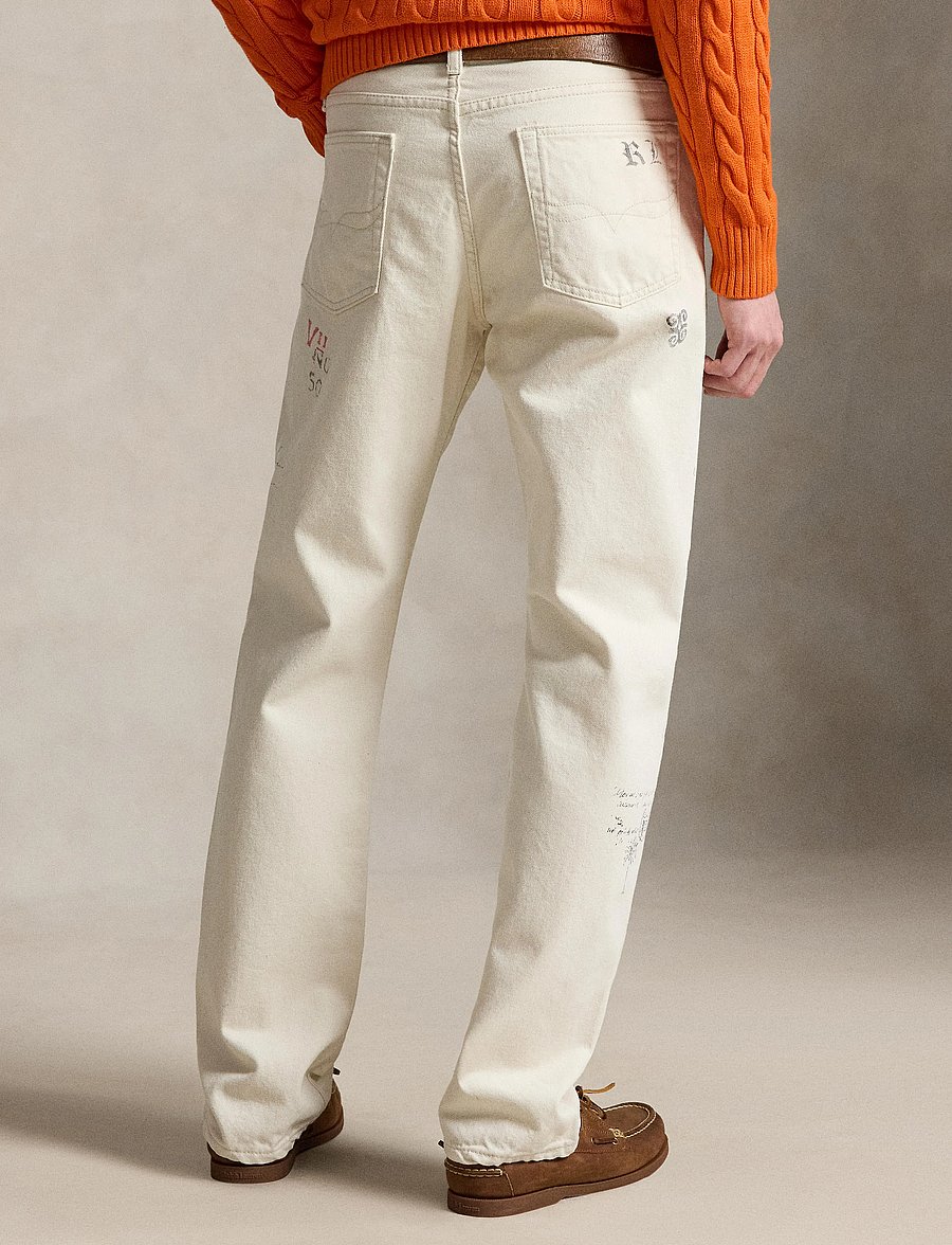 Polo Ralph Lauren - Hampton Straight Graphic Jean - regular jeans - flat creek - 3