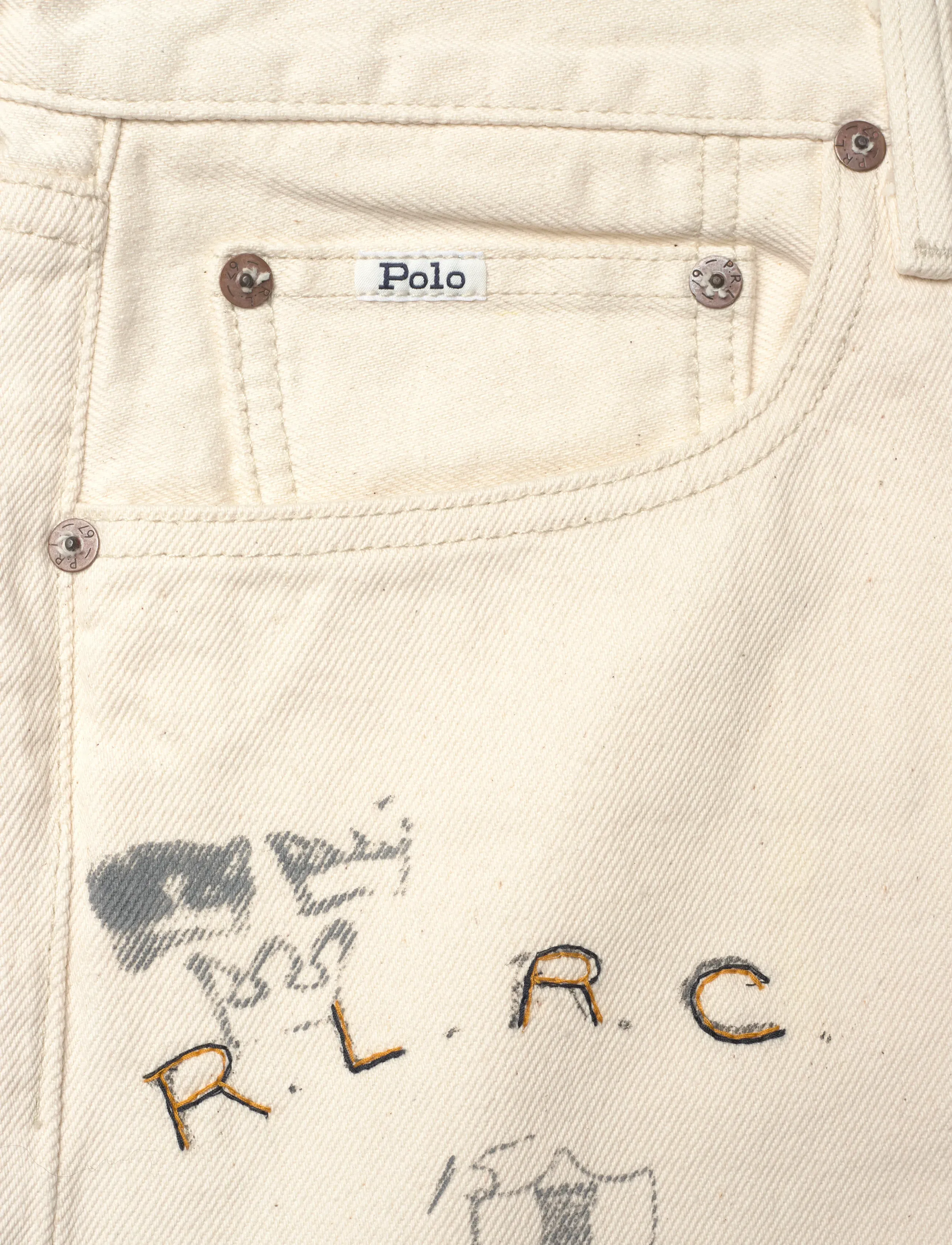 Polo Ralph Lauren - Hampton Straight Graphic Jean - regular jeans - flat creek - 4