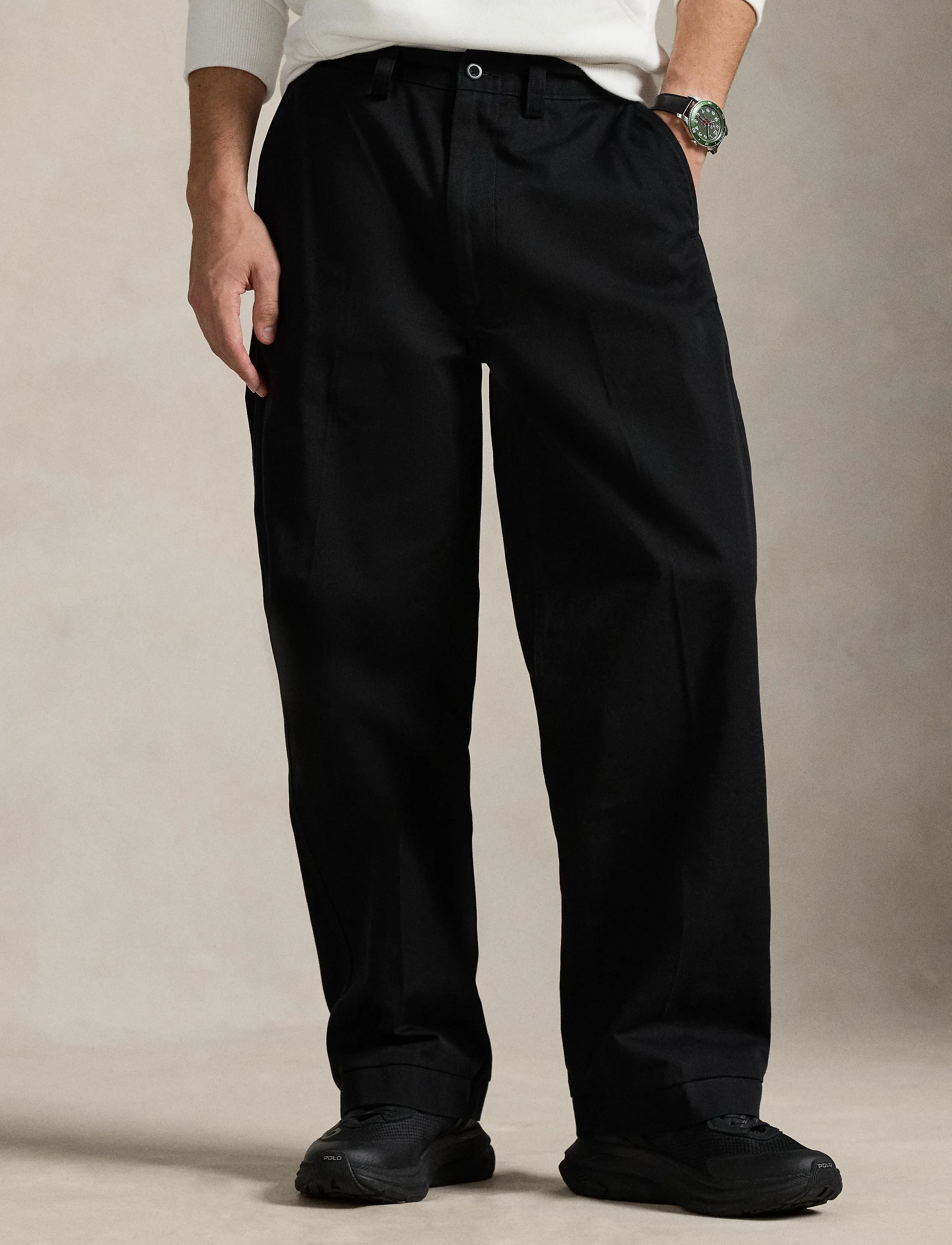 Polo Ralph Lauren 710P08189002, 31 x 32, Black, Bukser > Chinos, Herre