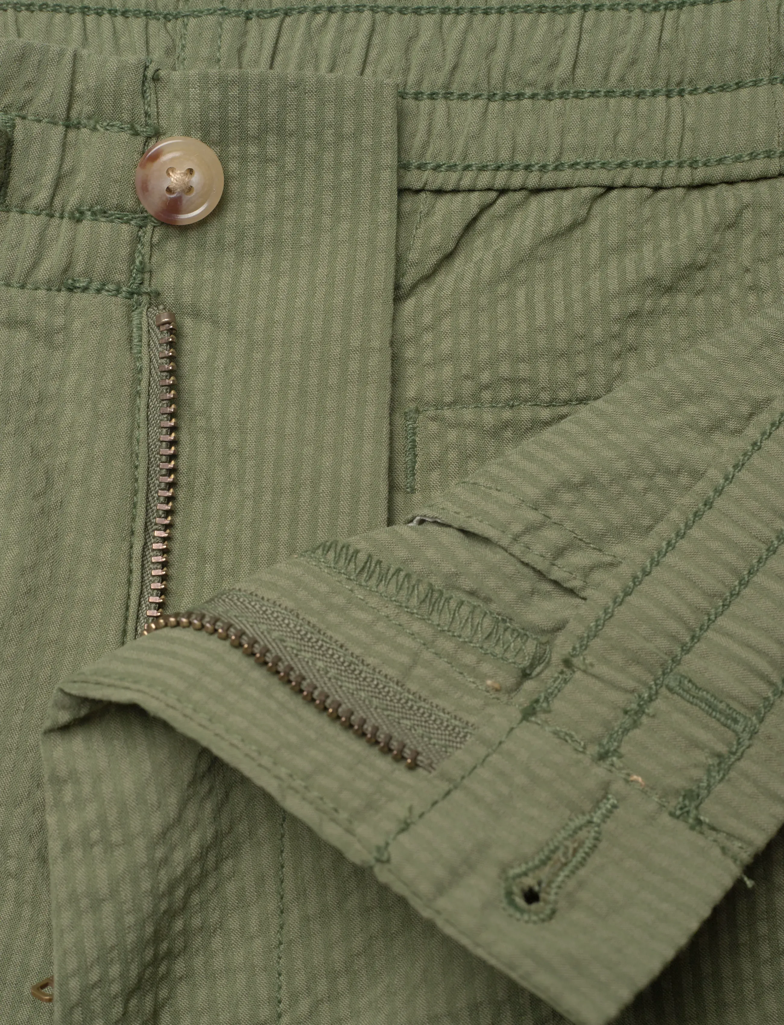 Polo Ralph Lauren - SEERSUCKER-WVN-SHORTS - casual shorts - supply olive/gard - 5