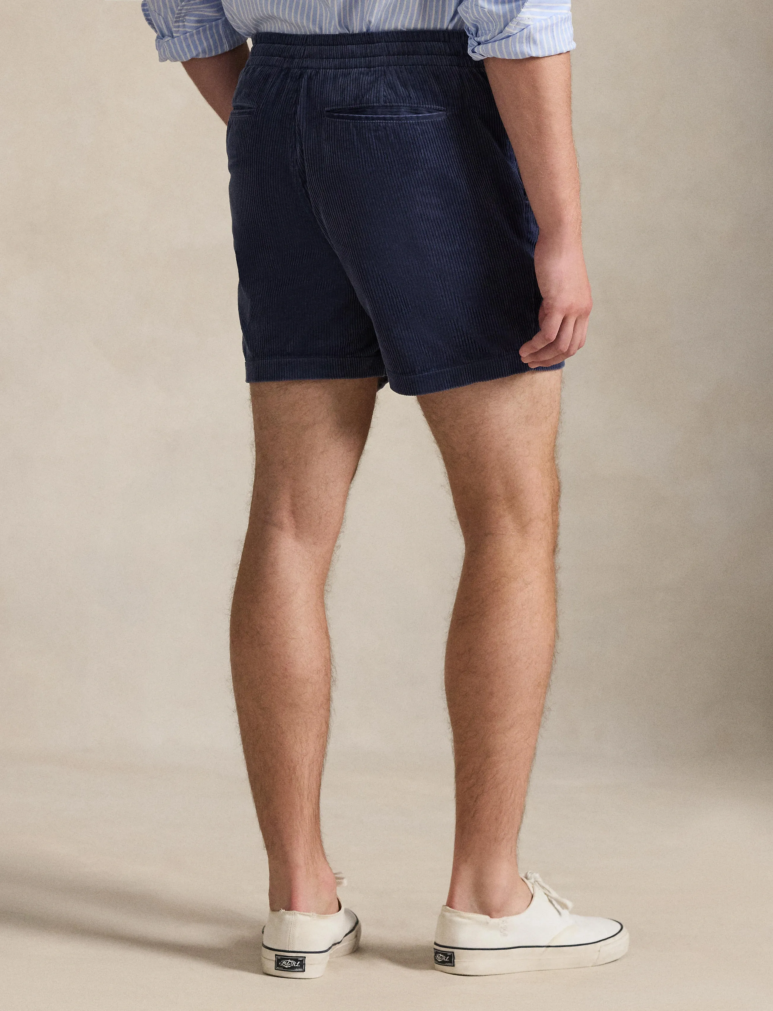 Polo Ralph Lauren - 6-Inch Polo Prepster Corduroy Short - casual shorts - boston navy - 3