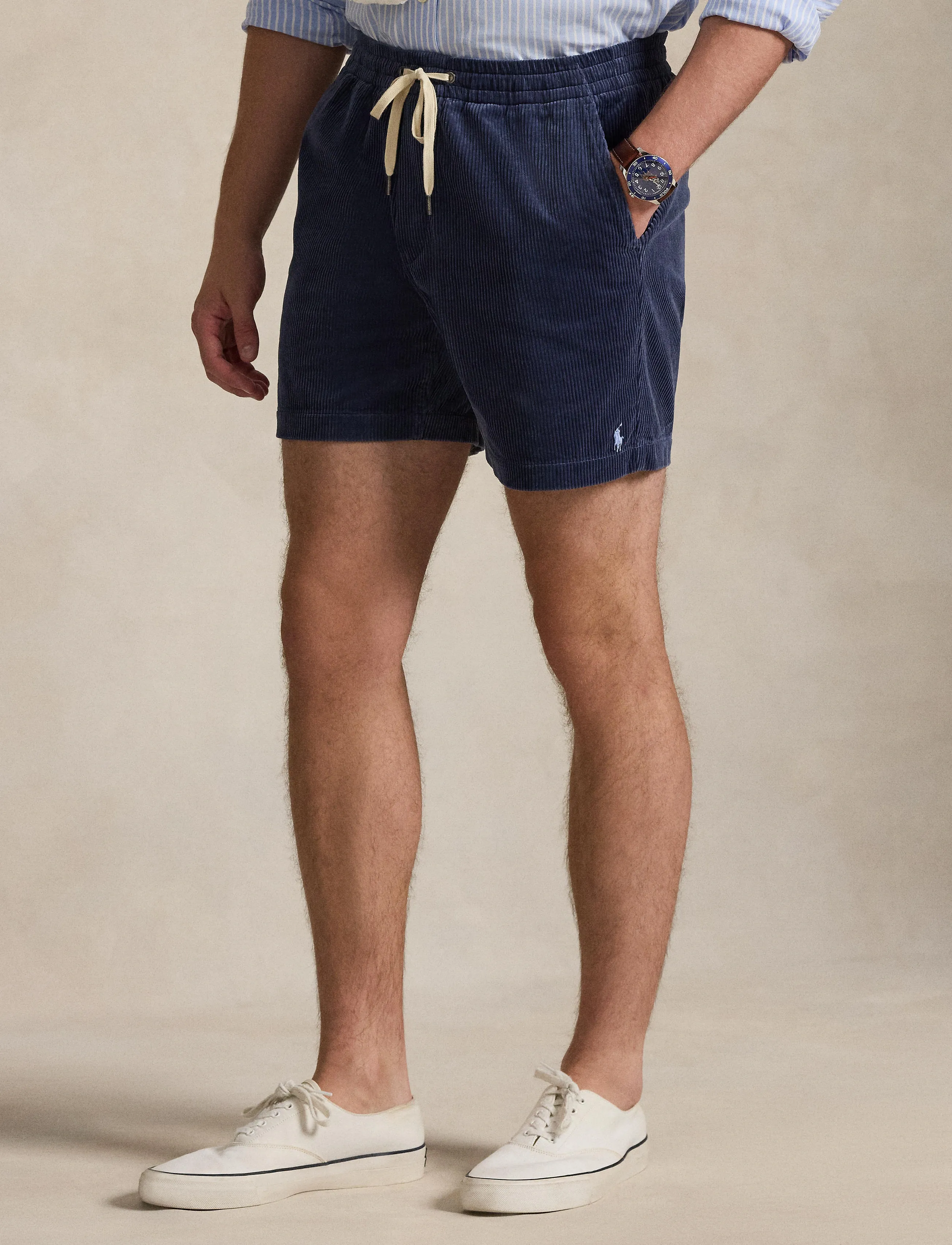 Polo Ralph Lauren 6-Inch Polo Prepster Corduroy Short - Bestsellere - BOSTON NAVY / navy