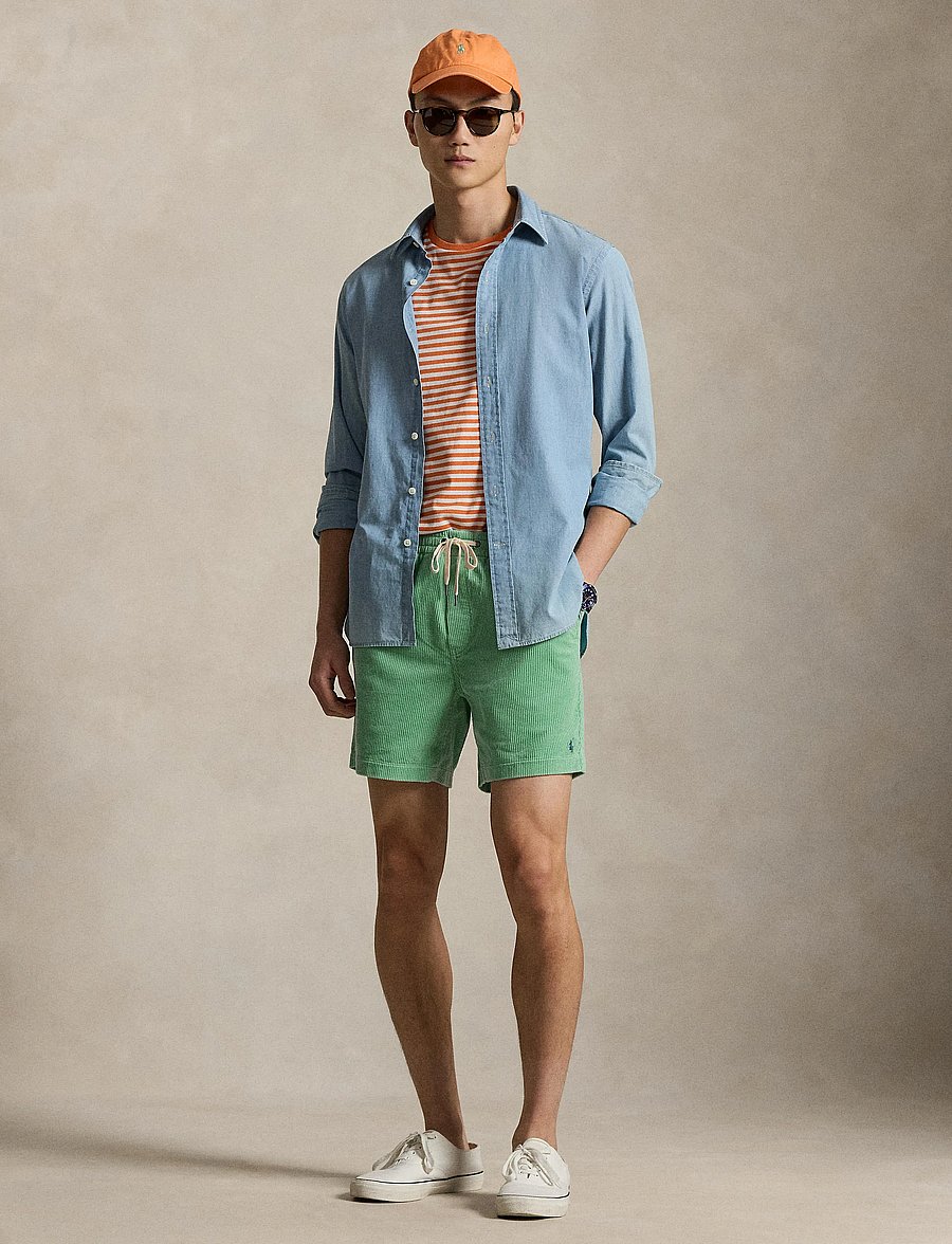 Polo Ralph Lauren - 6-Inch Polo Prepster Corduroy Short - freizeitshorts - celadon - 4