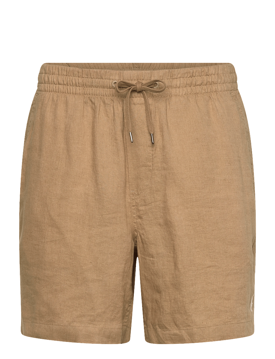 Polo Ralph Lauren - 6-Inch Polo Prepster Linen Short - hørshorts - cafe tan - 1
