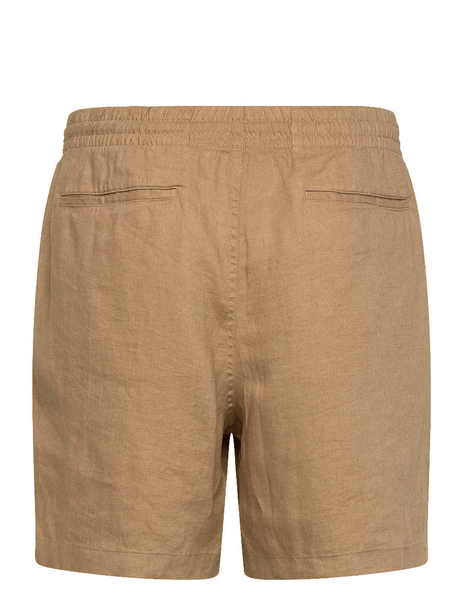Polo Ralph Lauren - 6-Inch Polo Prepster Linen Short - hørshorts - cafe tan - 2