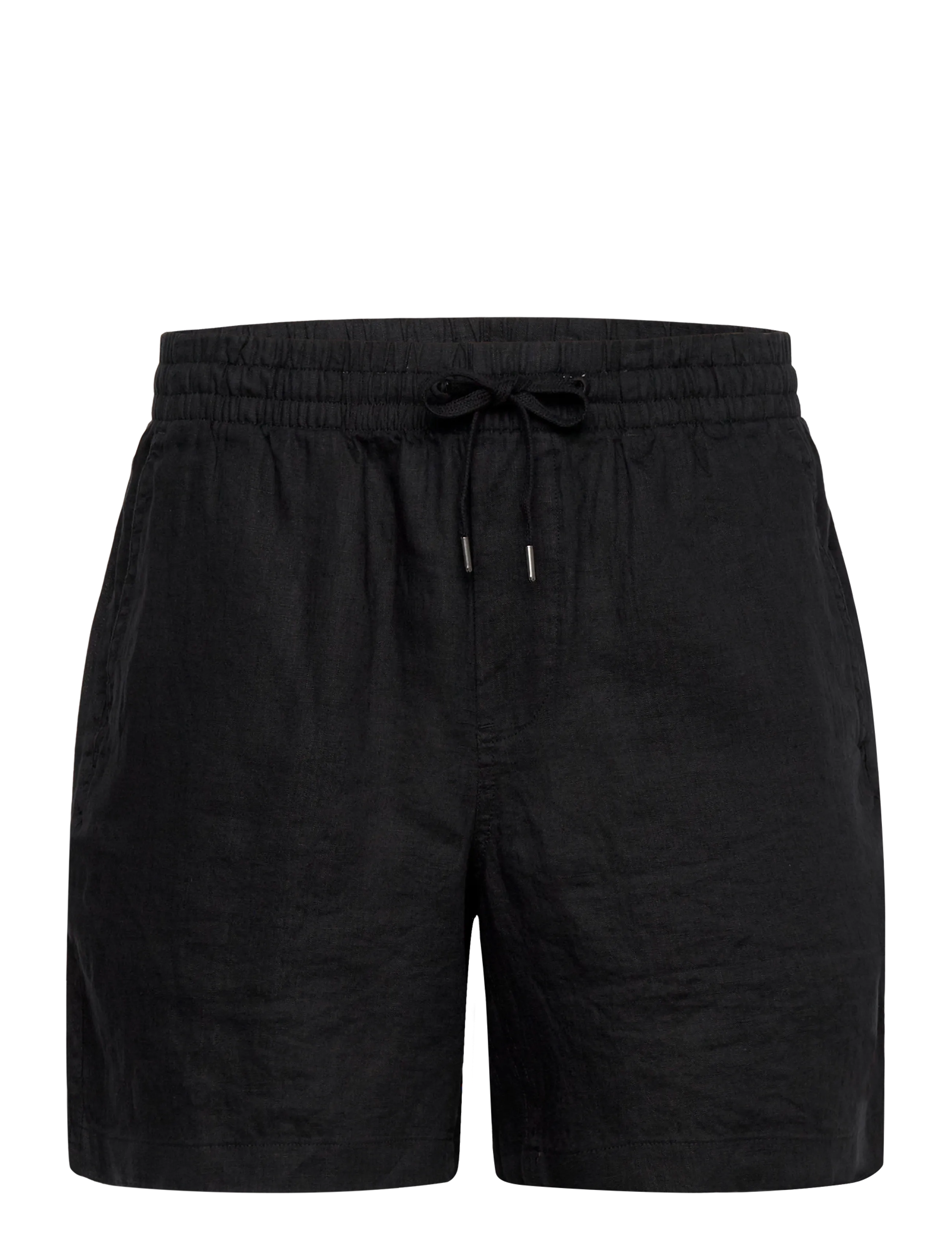 POLO RALPH LAUREN 6-Inch Polo Prepster Linen Kurz Schwarz - L - Herren