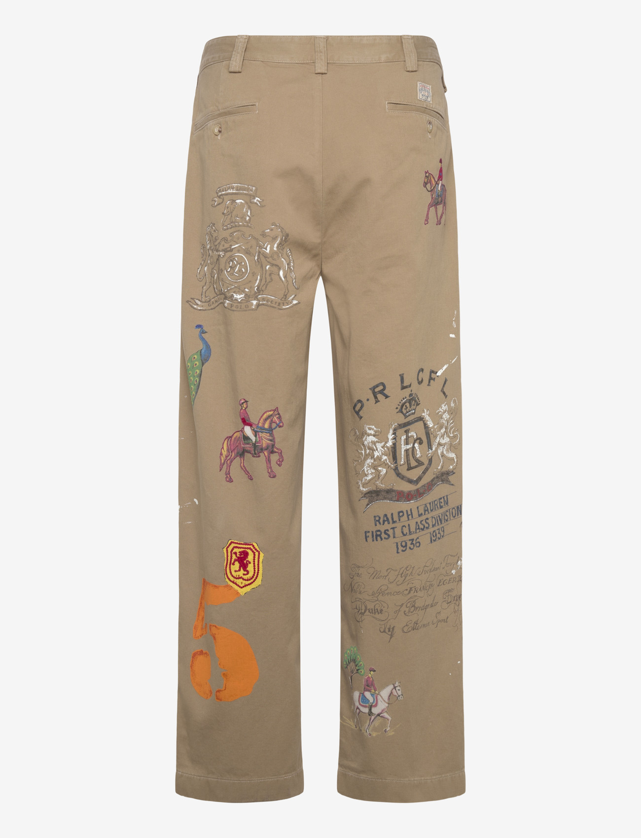 Polo Ralph Lauren - Limited Edition Burroughs Big Fit Pant - vabaajapüksid - desert khaki w/ p - 2