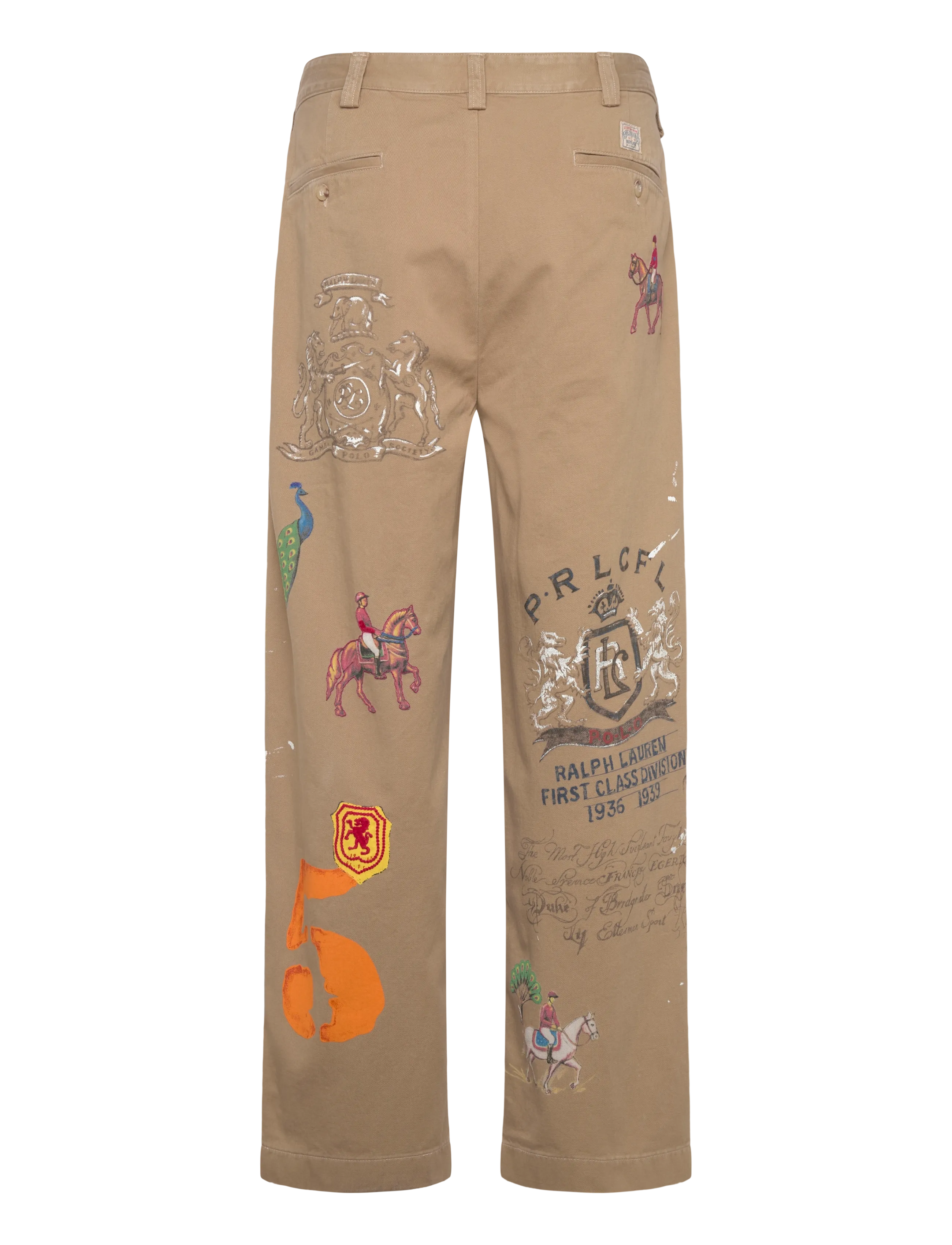 Polo Ralph Lauren - Limited Edition Burroughs Big Fit Pant - kasdienio stiliaus kelnės - desert khaki w/ p - 2