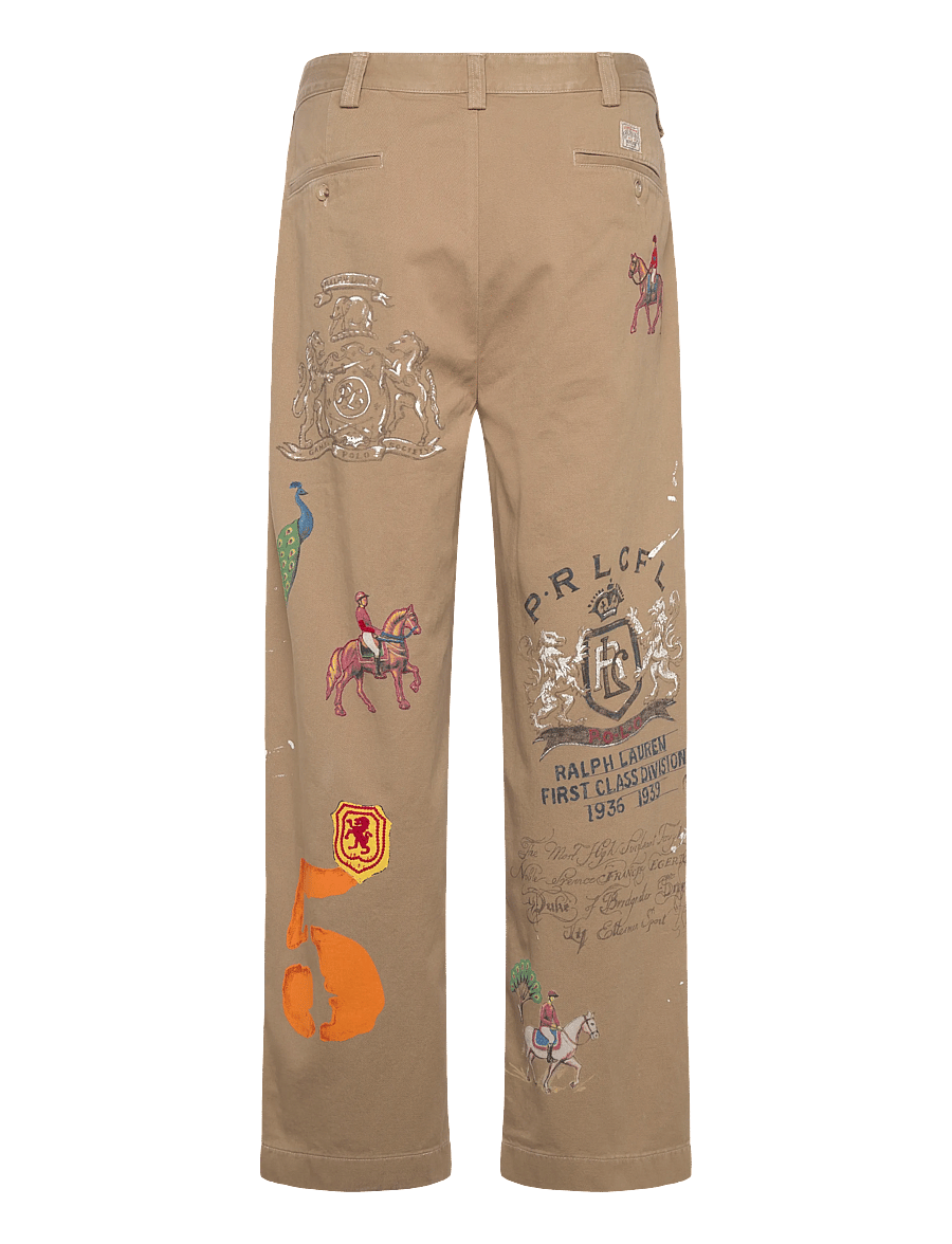 Polo Ralph Lauren - Limited Edition Burroughs Big Fit Pant - vabaajapüksid - desert khaki w/ p - 2