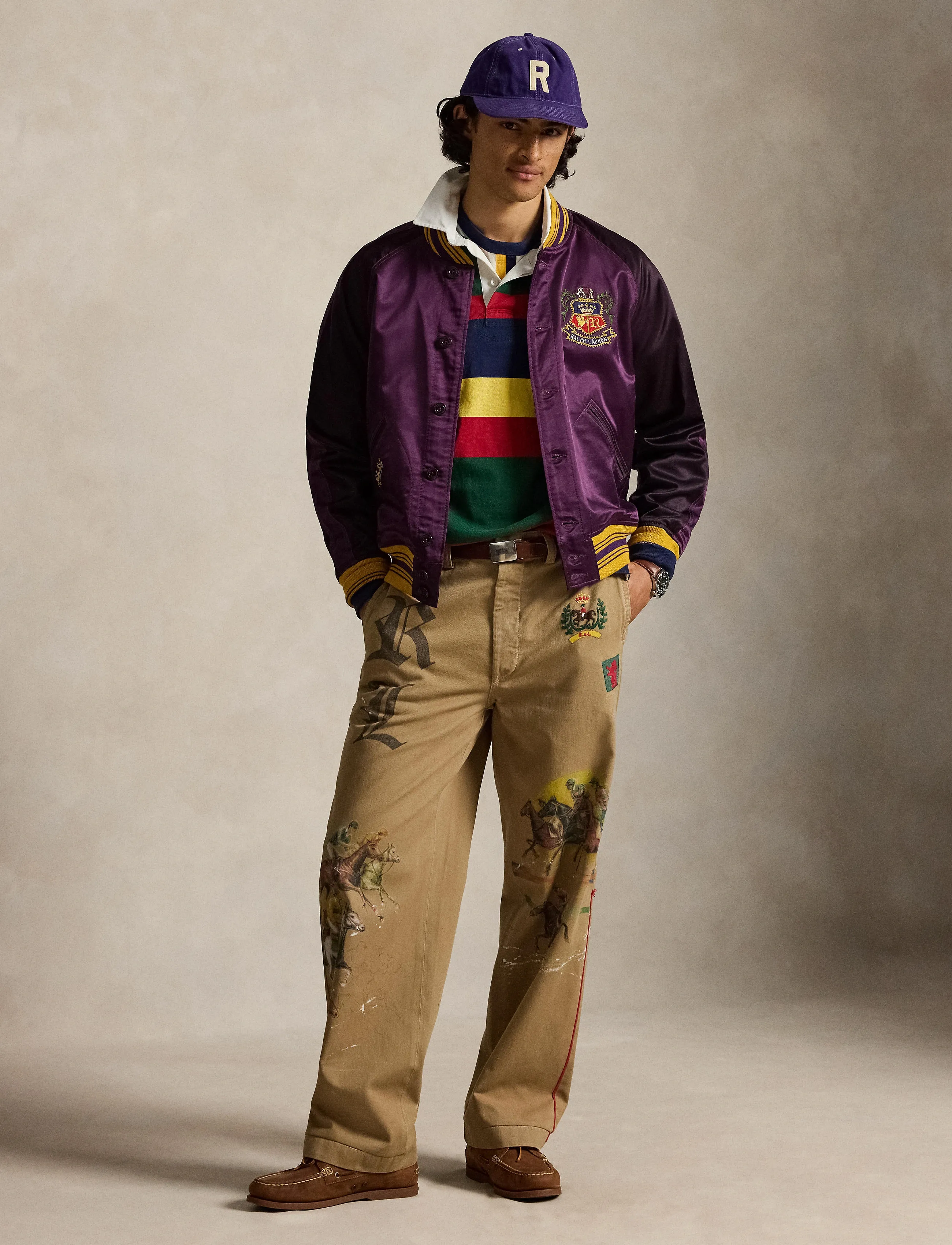 Polo Ralph Lauren Limited Edition Burroughs Big Fit Pant - New arrivals - DESERT KHAKI W/ P / brown