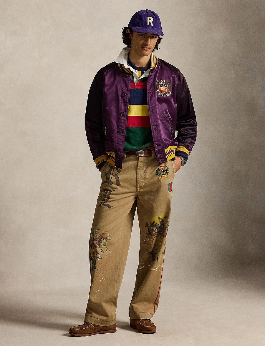 Polo Ralph Lauren - Limited Edition Burroughs Big Fit Pant - vabaajapüksid - desert khaki w/ p - 0