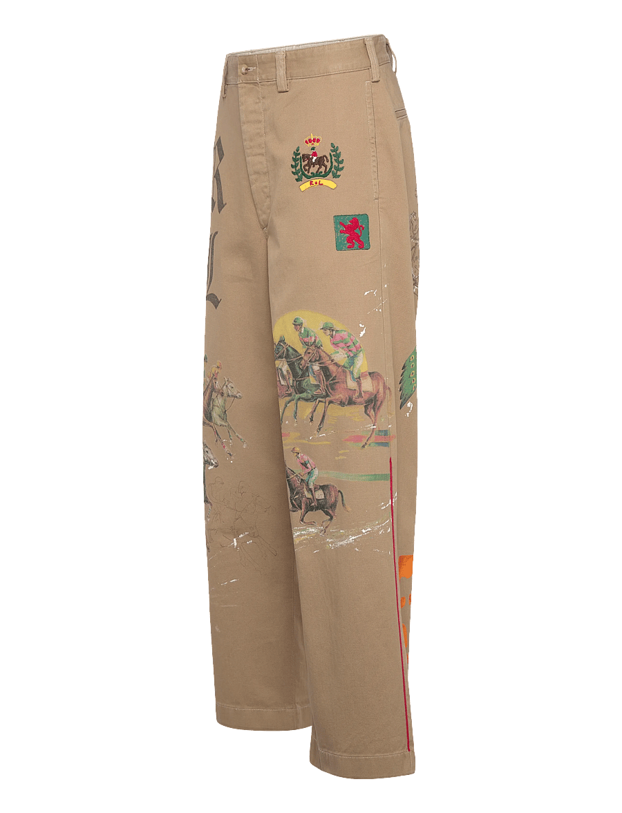 Polo Ralph Lauren - Limited Edition Burroughs Big Fit Pant - vabaajapüksid - desert khaki w/ p - 3