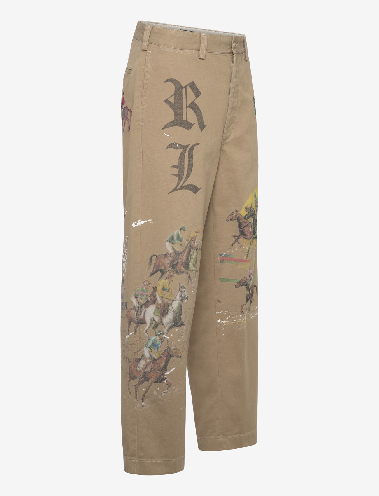 Polo Ralph Lauren - Limited Edition Burroughs Big Fit Pant - vabaajapüksid - desert khaki w/ p - 4