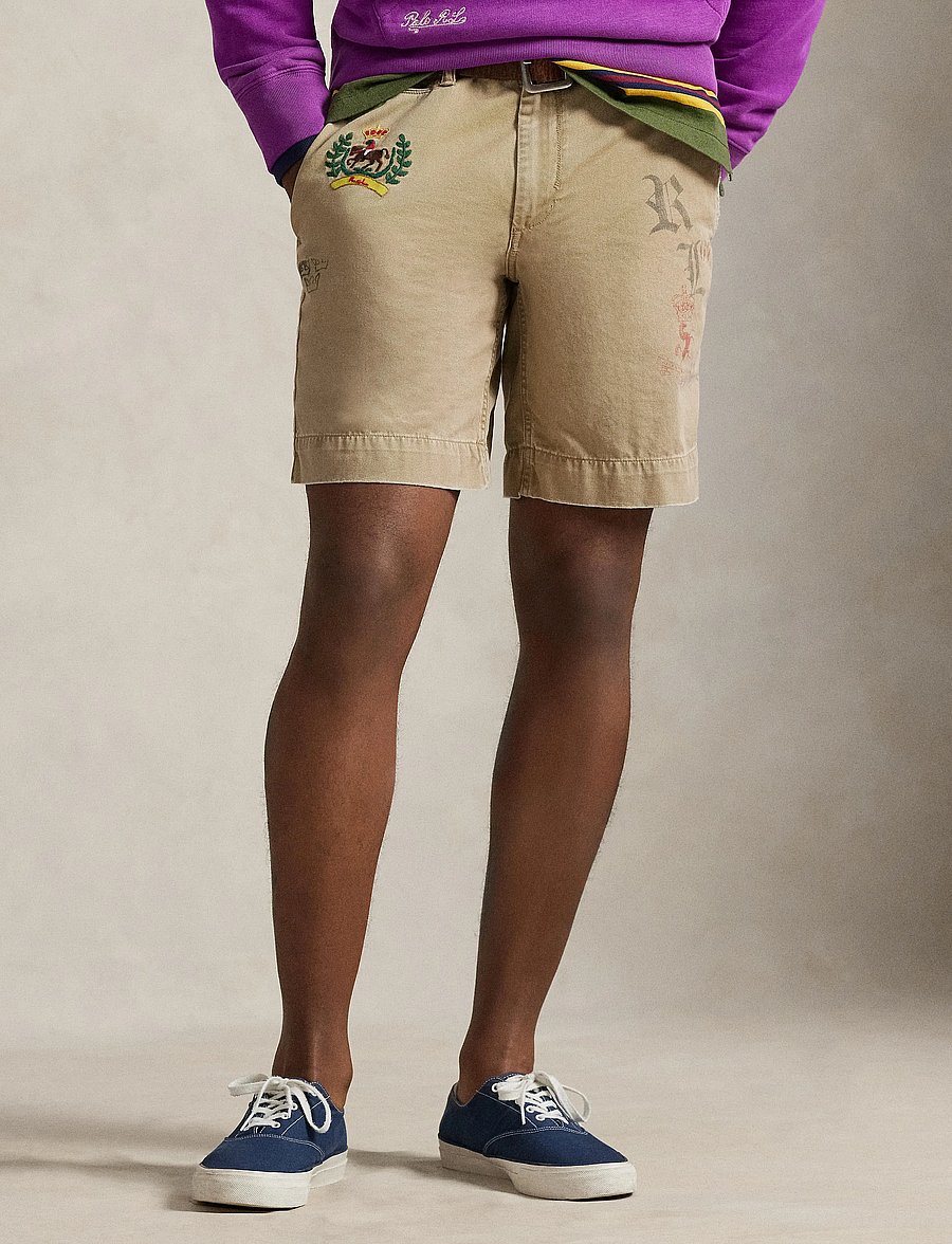 Polo Ralph Lauren - 8.5-Inch Bedford Classic Fit Chino Short - lühikesed vabaajapüksid - khaki hill w/ pri - 5