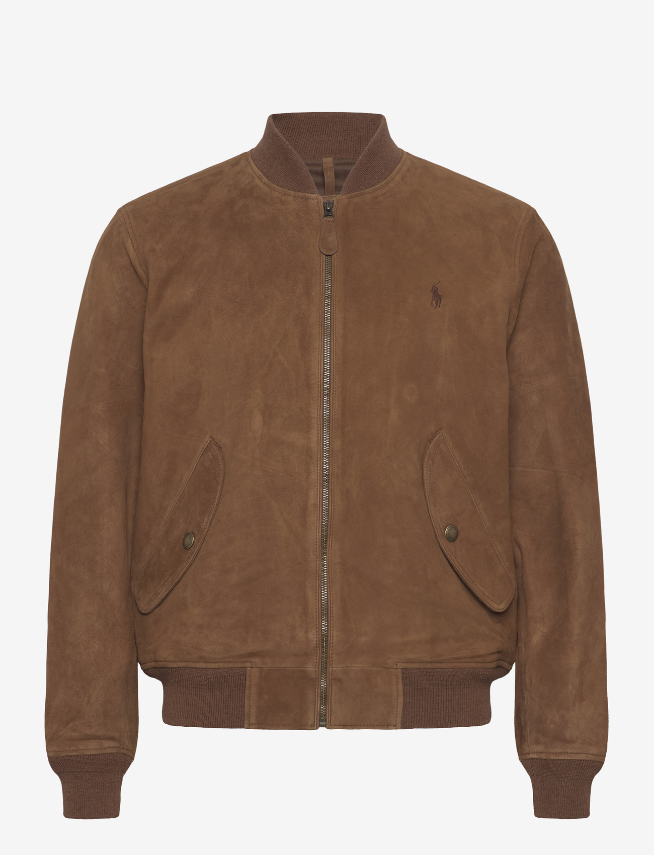 Polo Ralph Lauren - Suede Flight Jacket - lendurijakid - country brown - 1