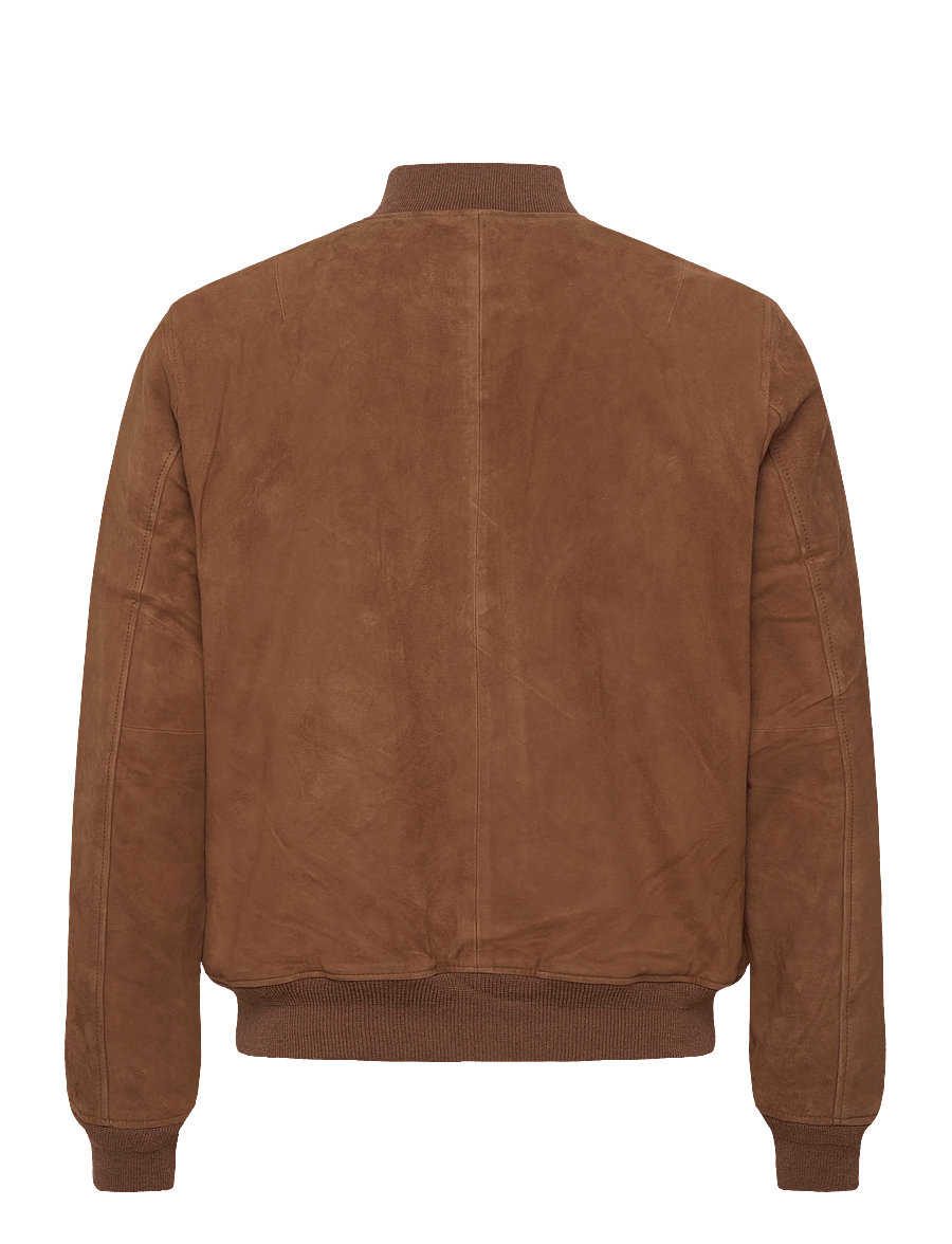 Polo Ralph Lauren - Suede Flight Jacket - frühlingsjacken - country brown - 2