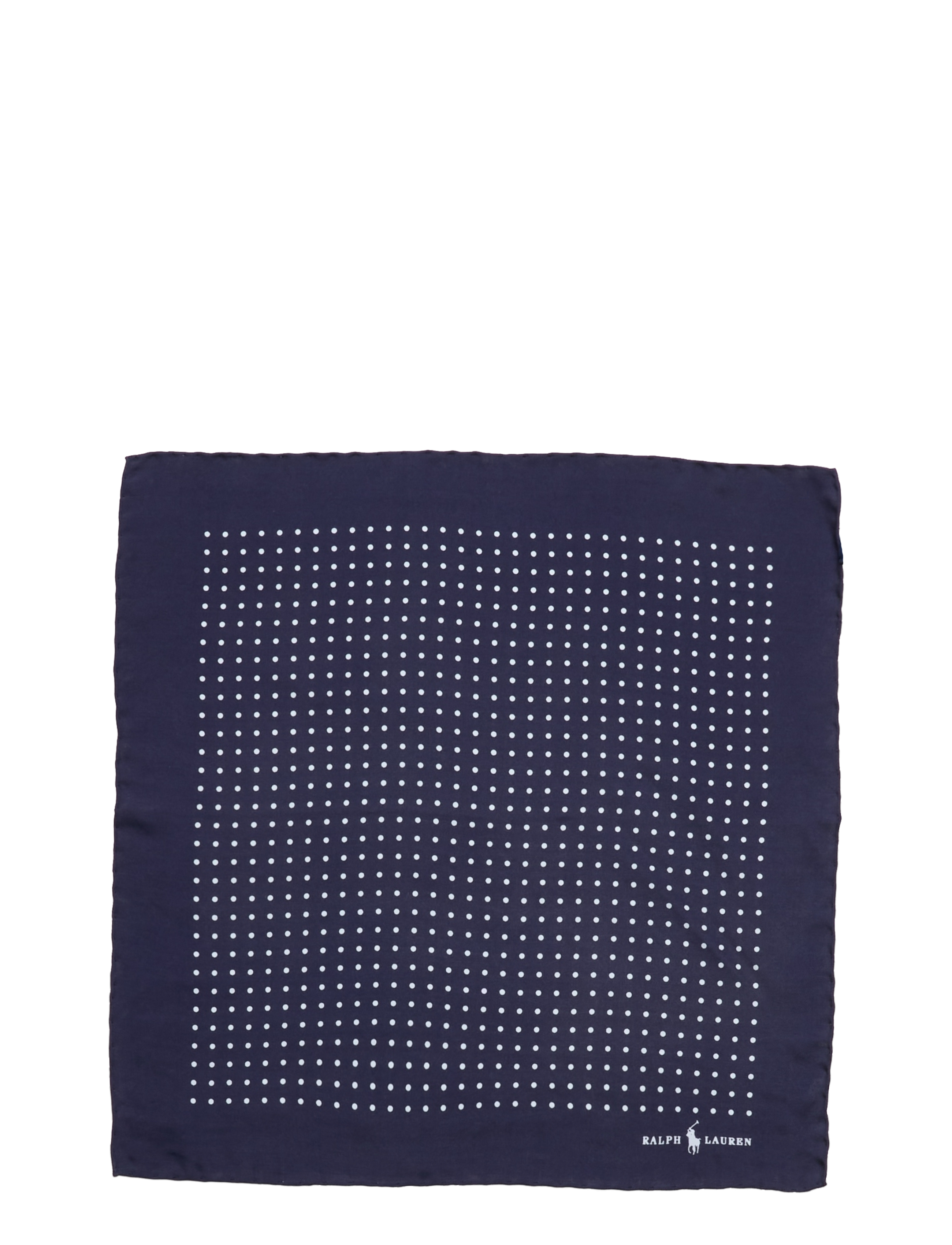 Polo Ralph Lauren Polka-Dot Silk Pocket Square - Slips & Accessories - NAVY / navy