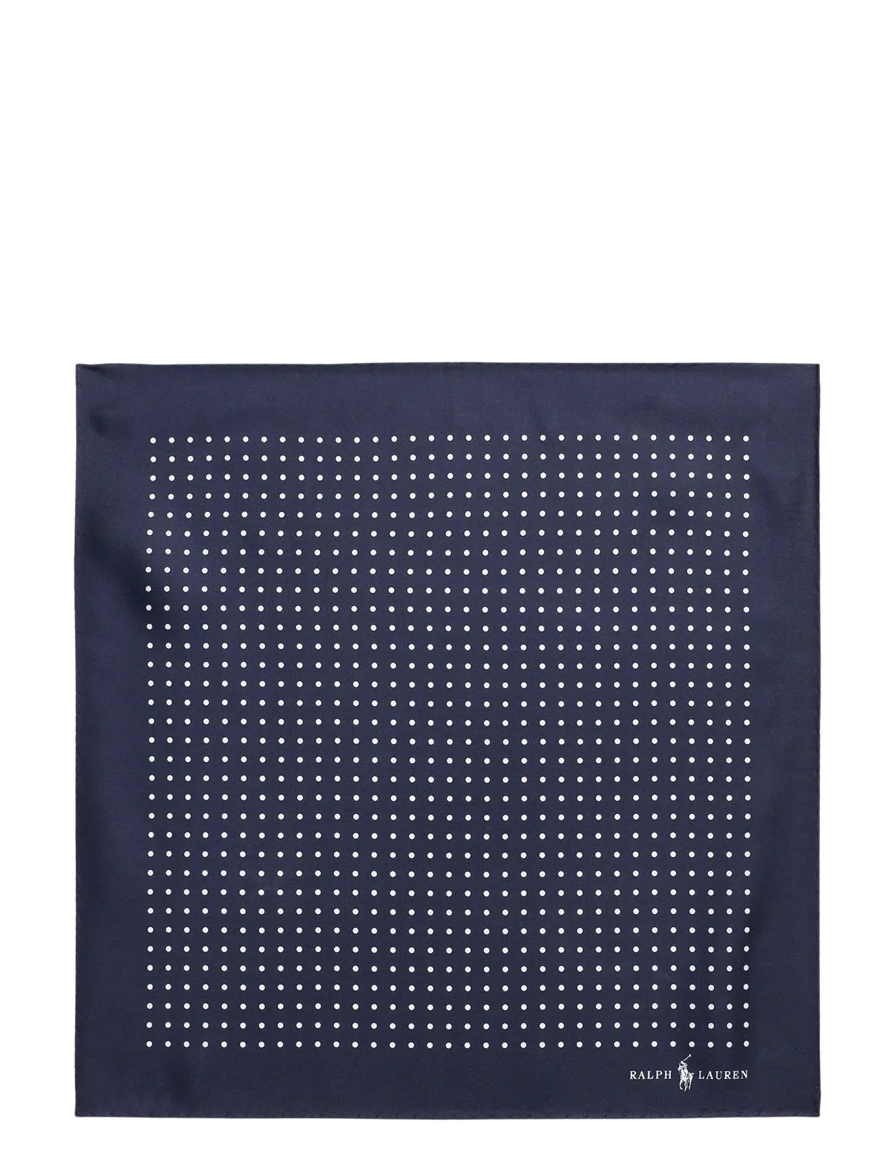 Polo Ralph Lauren - ST. JAMES SPOT-16X16 PKTSQ HAND HEM - lommeklude - navy - 1