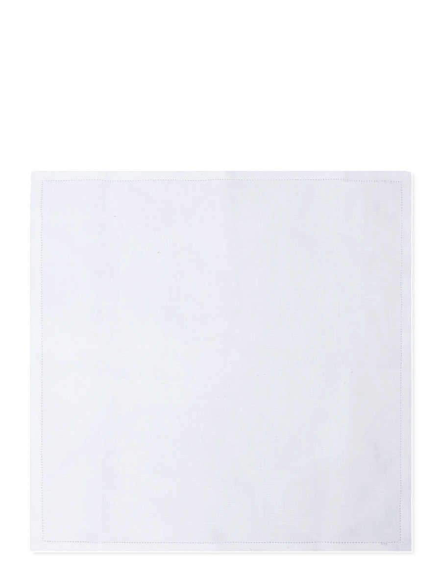 Polo Ralph Lauren - LINEN-POCKET SQUARE - einstecktücher - white - 0