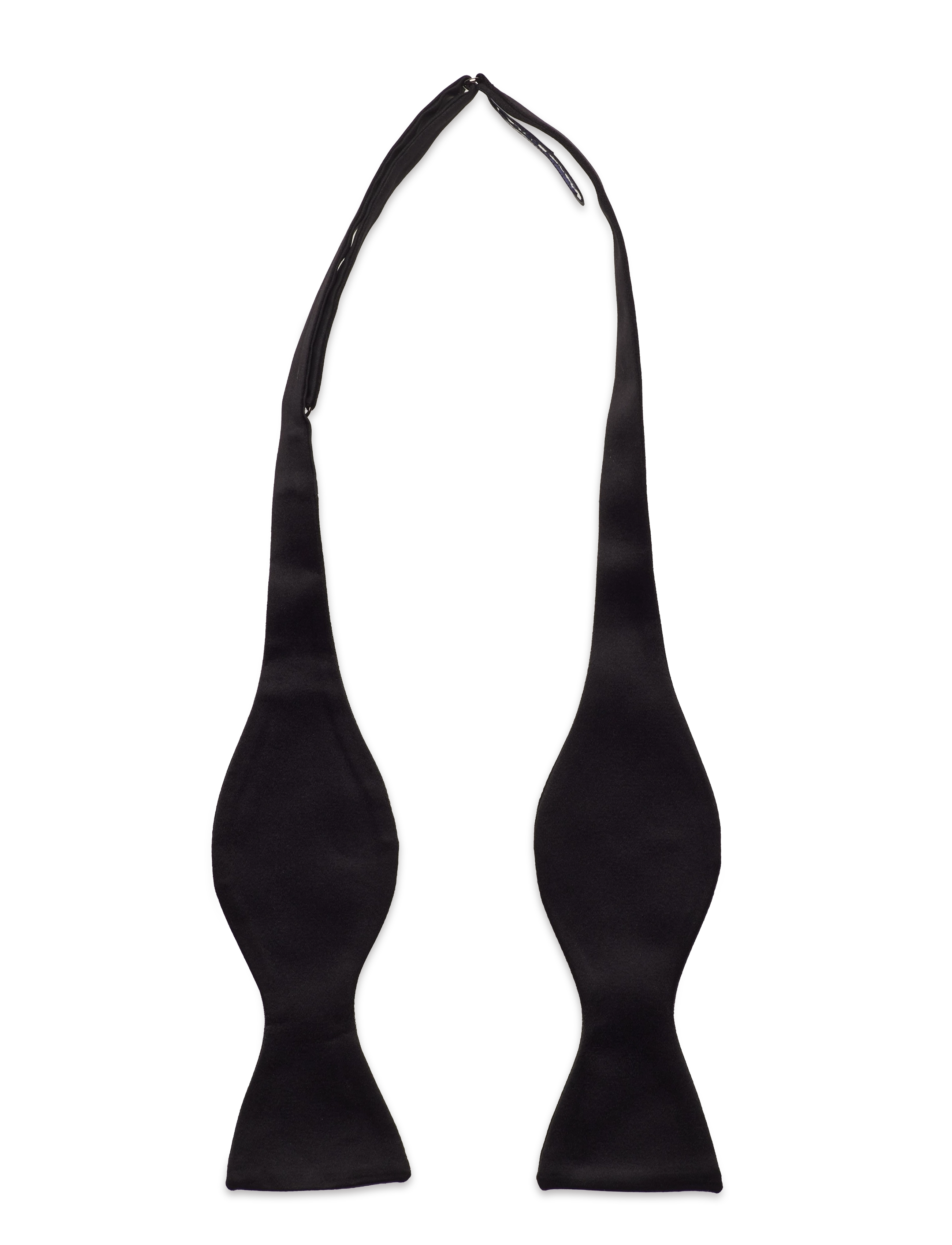 Polo Ralph Lauren Silk Satin Bow Tie - Slips & Accessories - BLACK / black