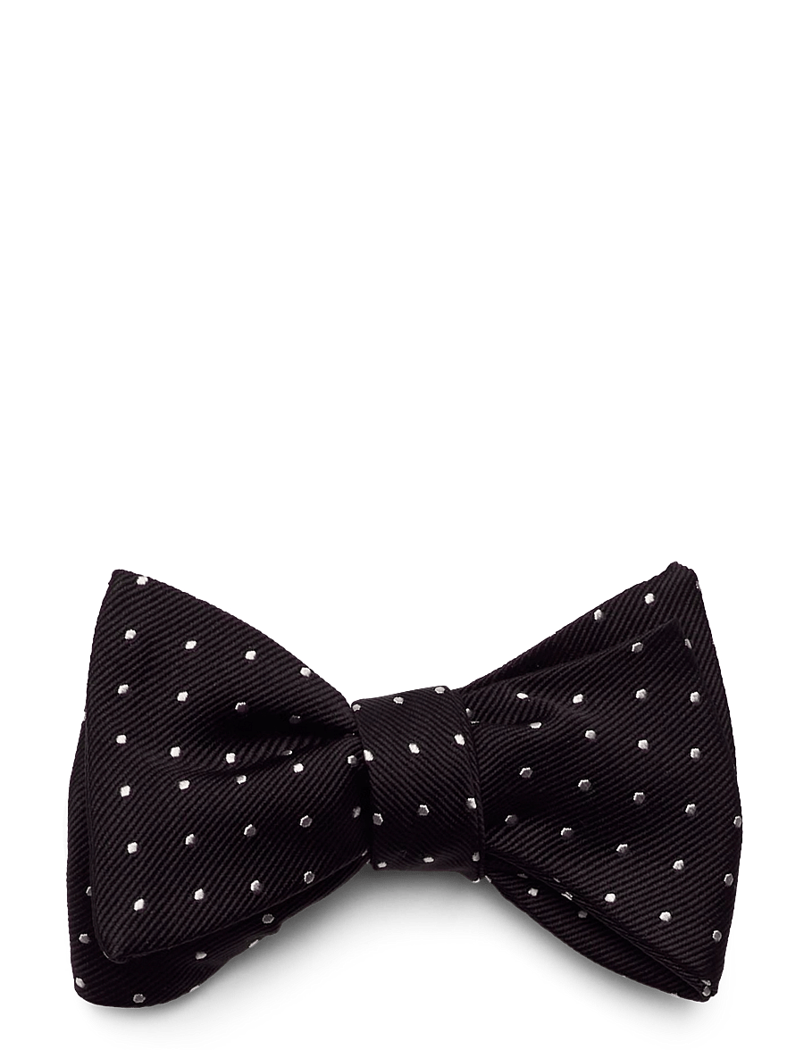 Polo Ralph Lauren - REGENCY REPP DOT-BUTTERFLY - muchy - black/white - 1