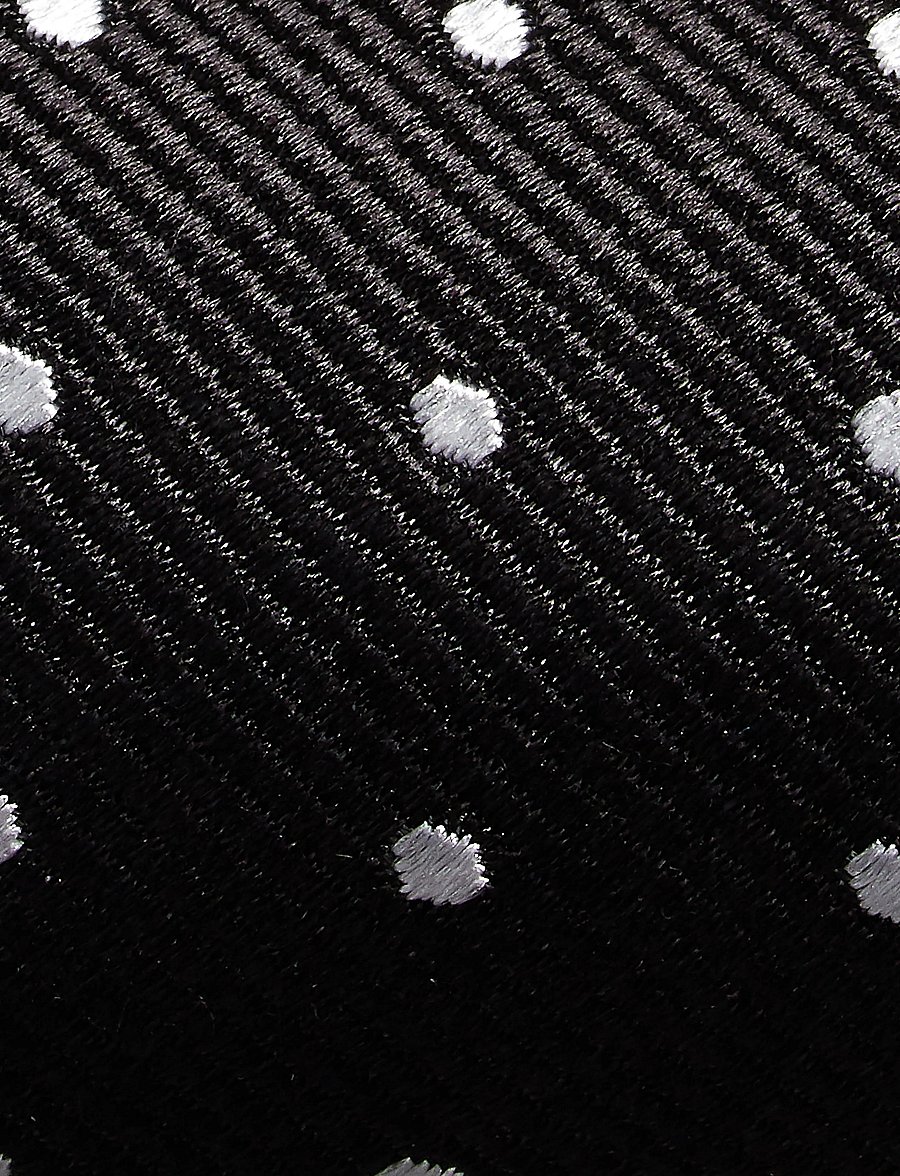 Polo Ralph Lauren - REGENCY REPP DOT-BUTTERFLY - muchy - black/white - 3