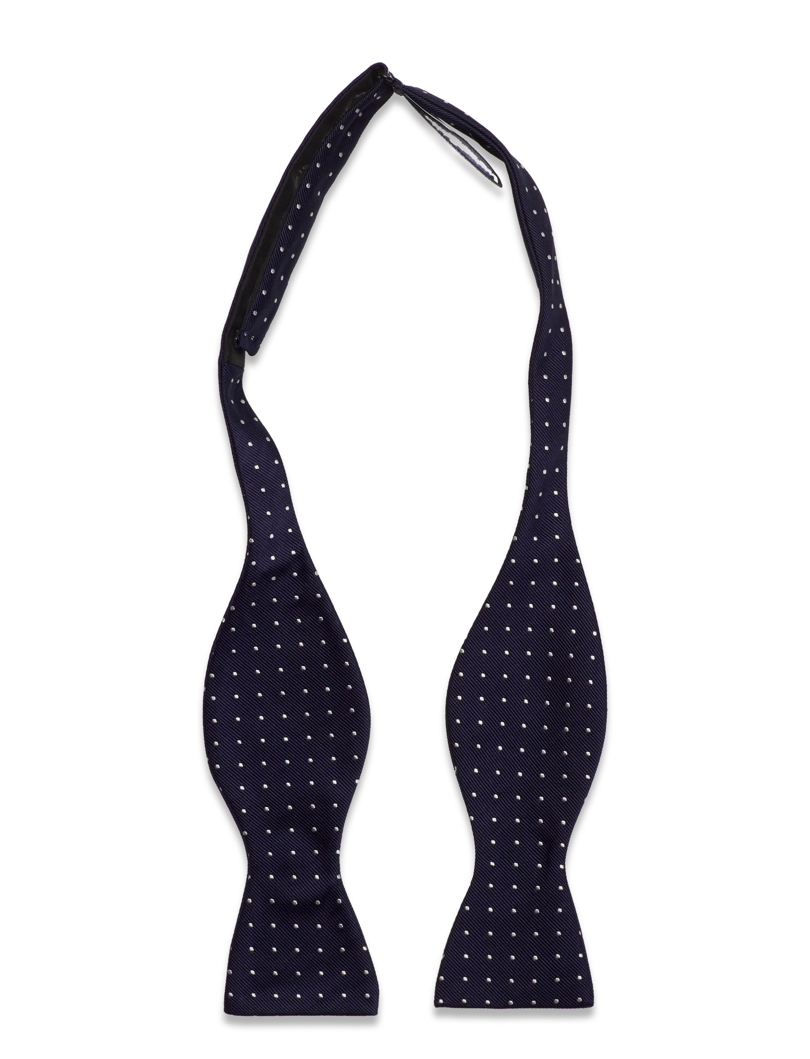 Polo Ralph Lauren Polka-Dot Silk Repp Bow Tie - 4 for 3 - NAVY/WHITE / multi