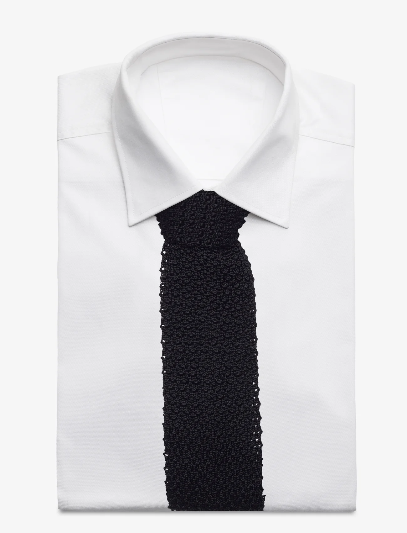Polo Ralph Lauren - Knit Silk Tie - lipsud - black - 1