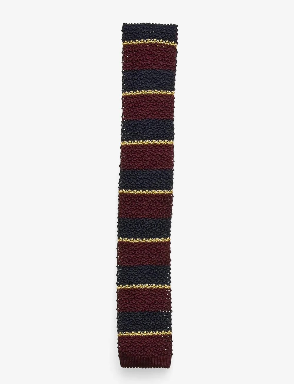 Polo Ralph Lauren Striped Knit Silk Tie Ties Boozt