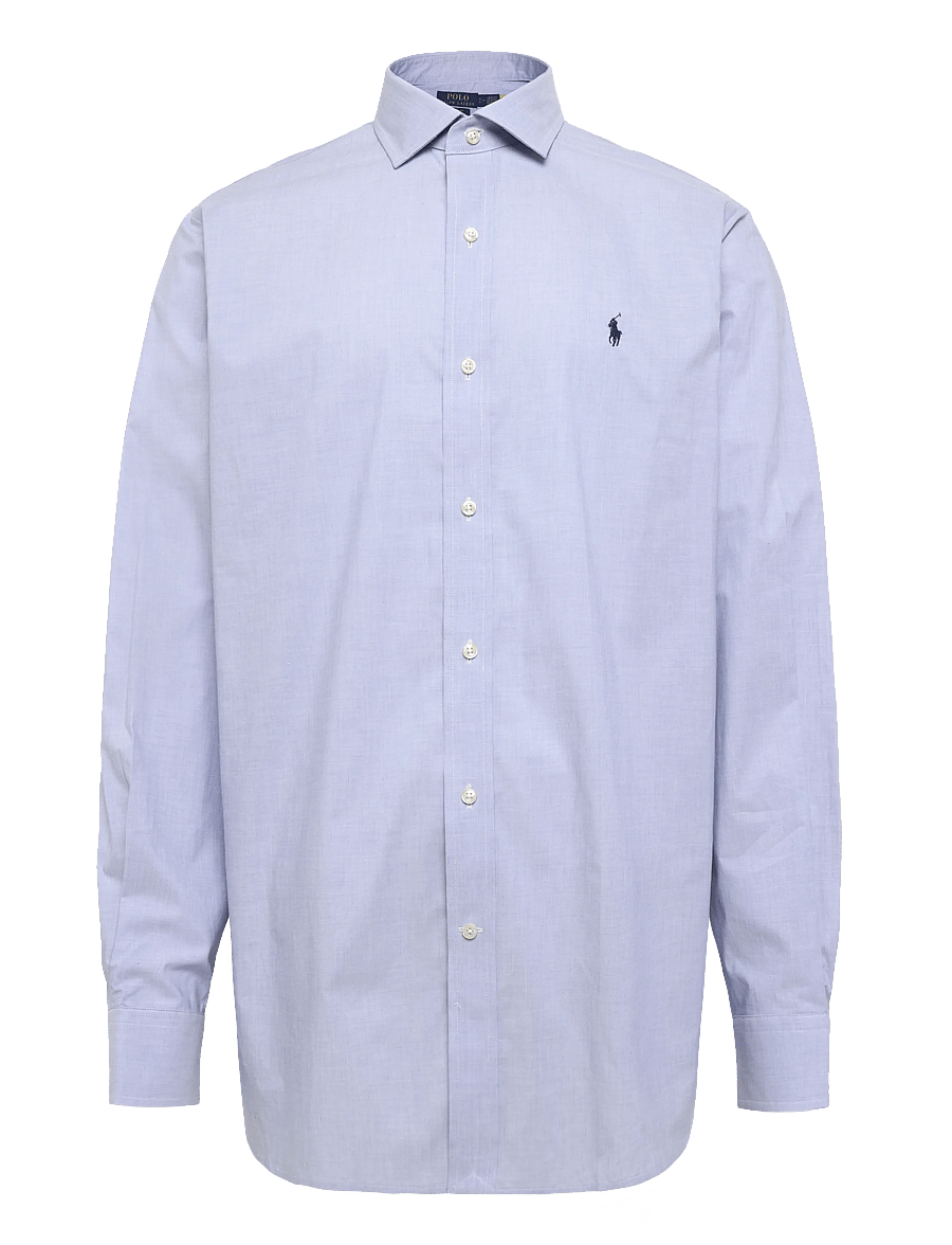 Polo Ralph Lauren - PUREPRESS NS POPLIN-CUSTOM ESTATE P - chemises d'affaires - 3210a light blue - 0