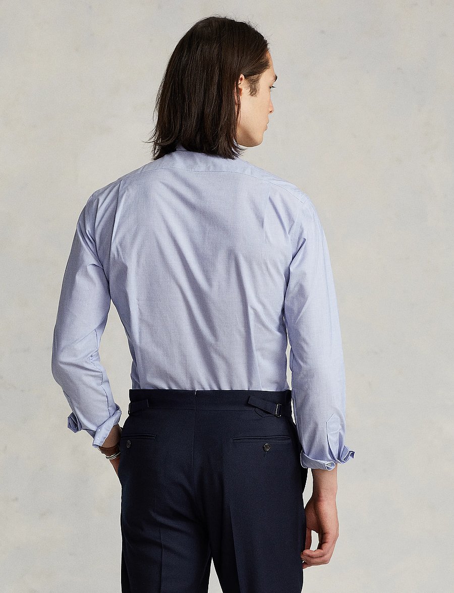 Polo Ralph Lauren - PUREPRESS NS POPLIN-CUSTOM ESTATE P - chemises d'affaires - 3210a light blue - 4
