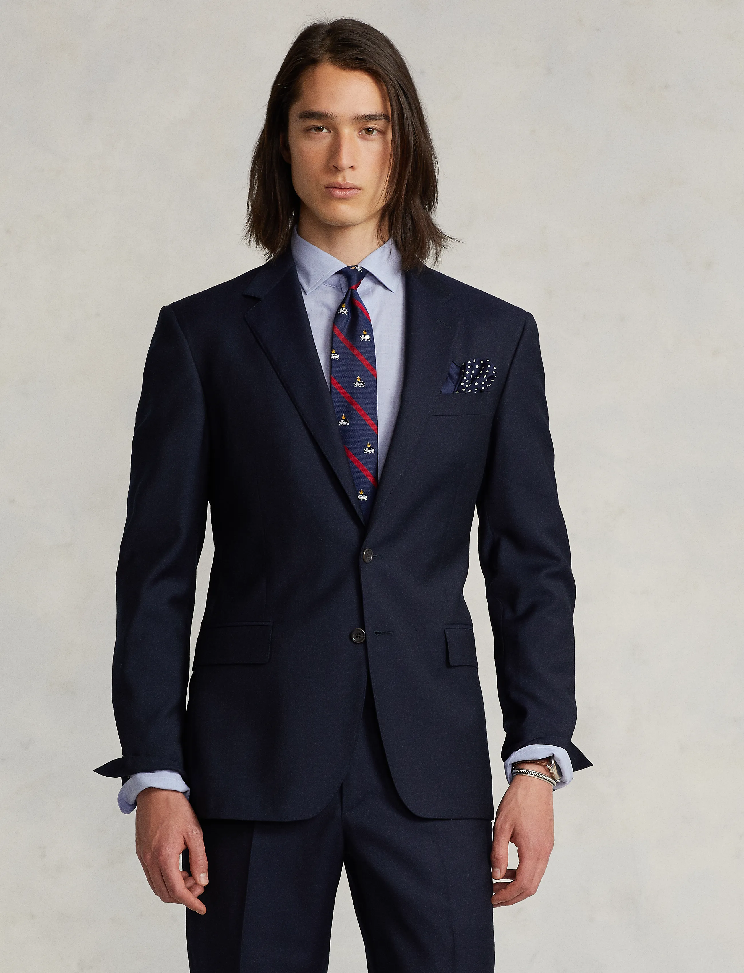 Polo Ralph Lauren - PUREPRESS NS POPLIN-CUSTOM ESTATE P - formal shirts - 3210a light blue - 4
