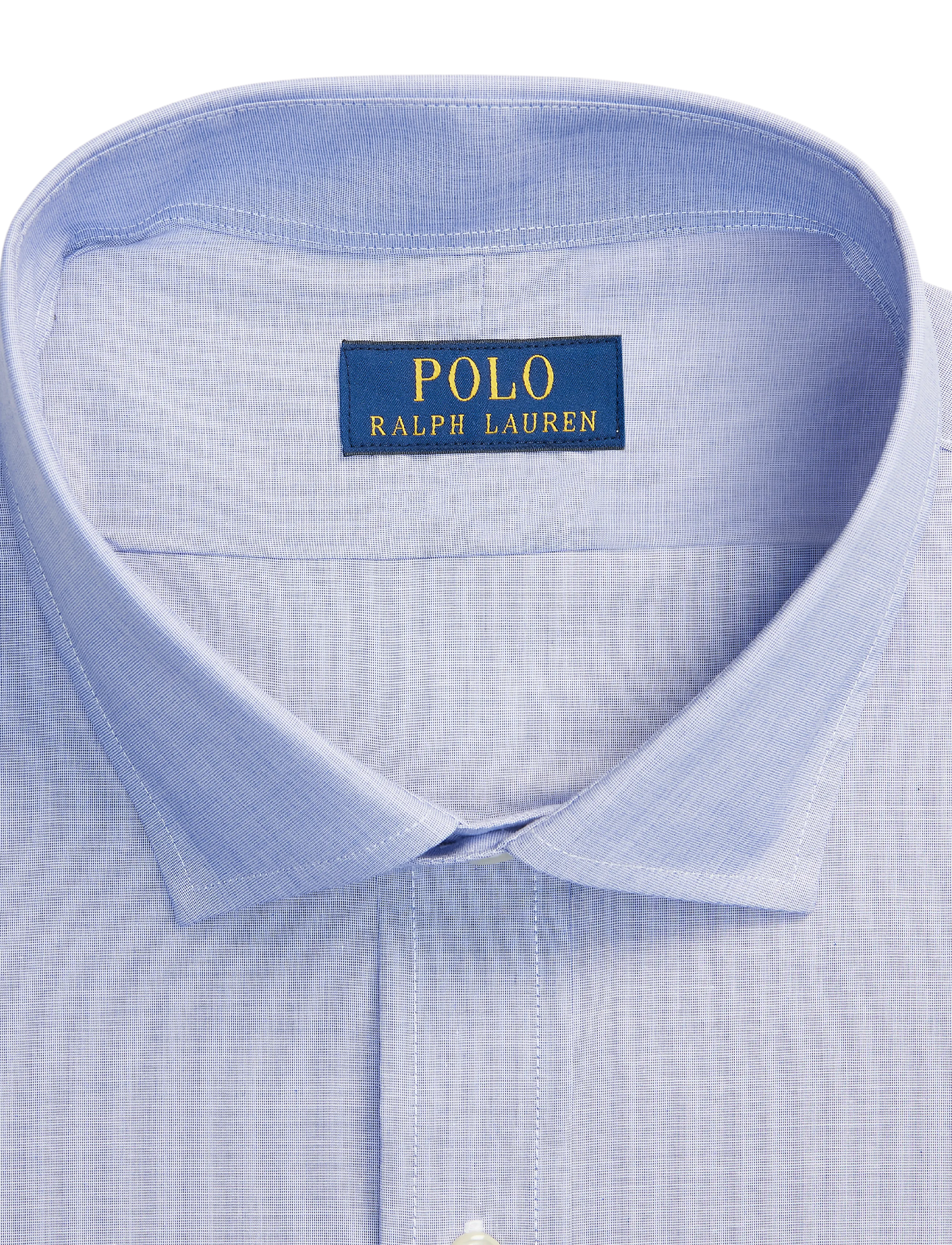 Polo Ralph Lauren - PUREPRESS NS POPLIN-CUSTOM ESTATE P - formal shirts - 3210a light blue - 5