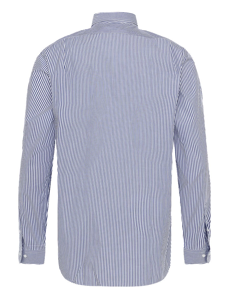 Polo Ralph Lauren - Custom Fit Poplin Shirt - casual hemden - 3213a royal/white - 2