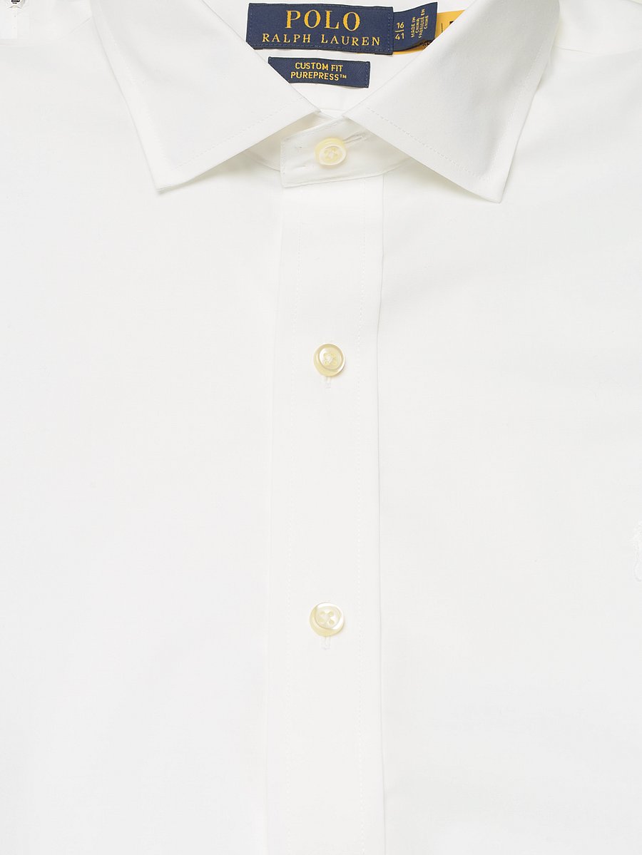 Polo Ralph Lauren - Custom Fit Poplin Shirt - formelle hemden - white - 2